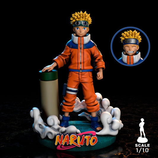 0216 Naruto Sculpture - STL 3D Print Files