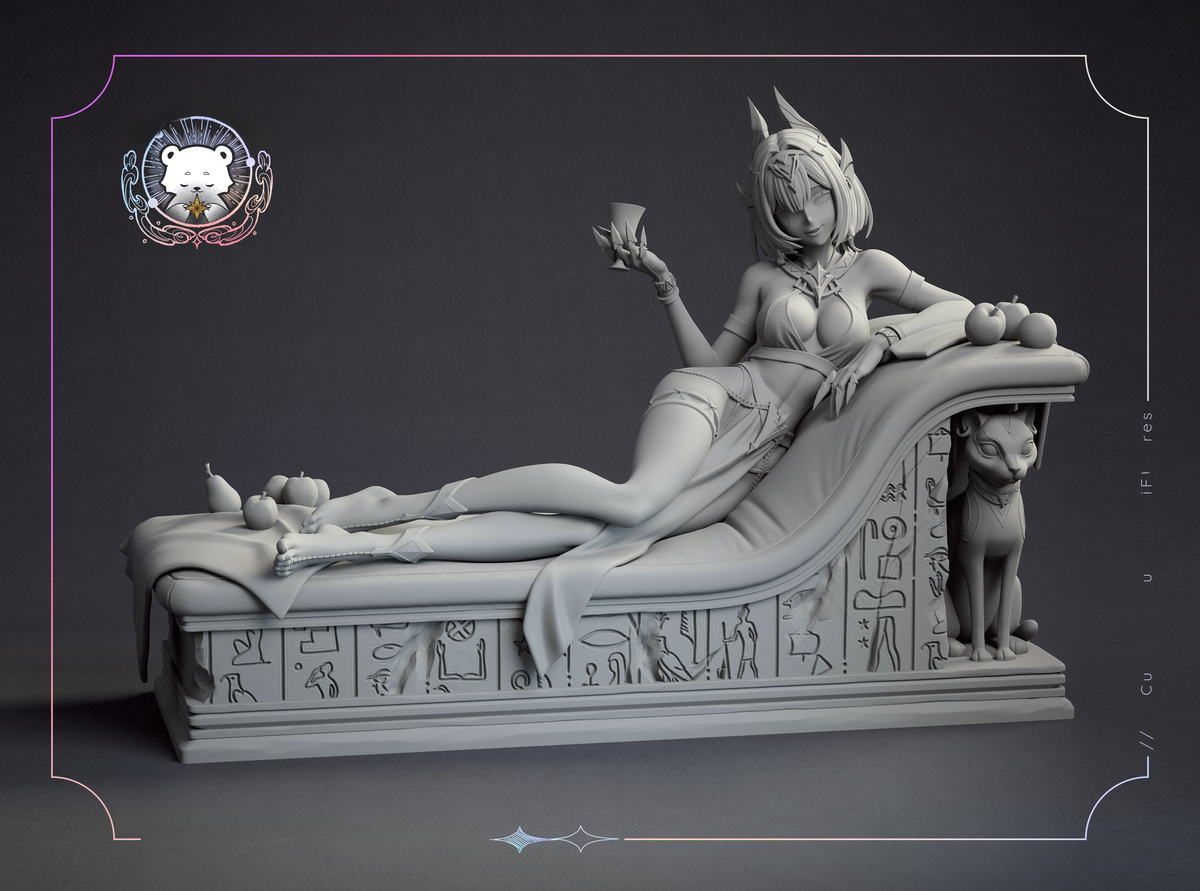 1837 Nefer_Genshin Impact NSFW - STL 3D Print Files