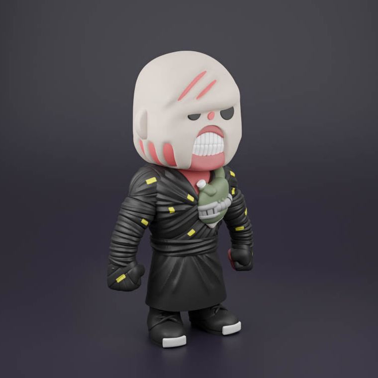 0138 Nemesis - STL 3D Print Files