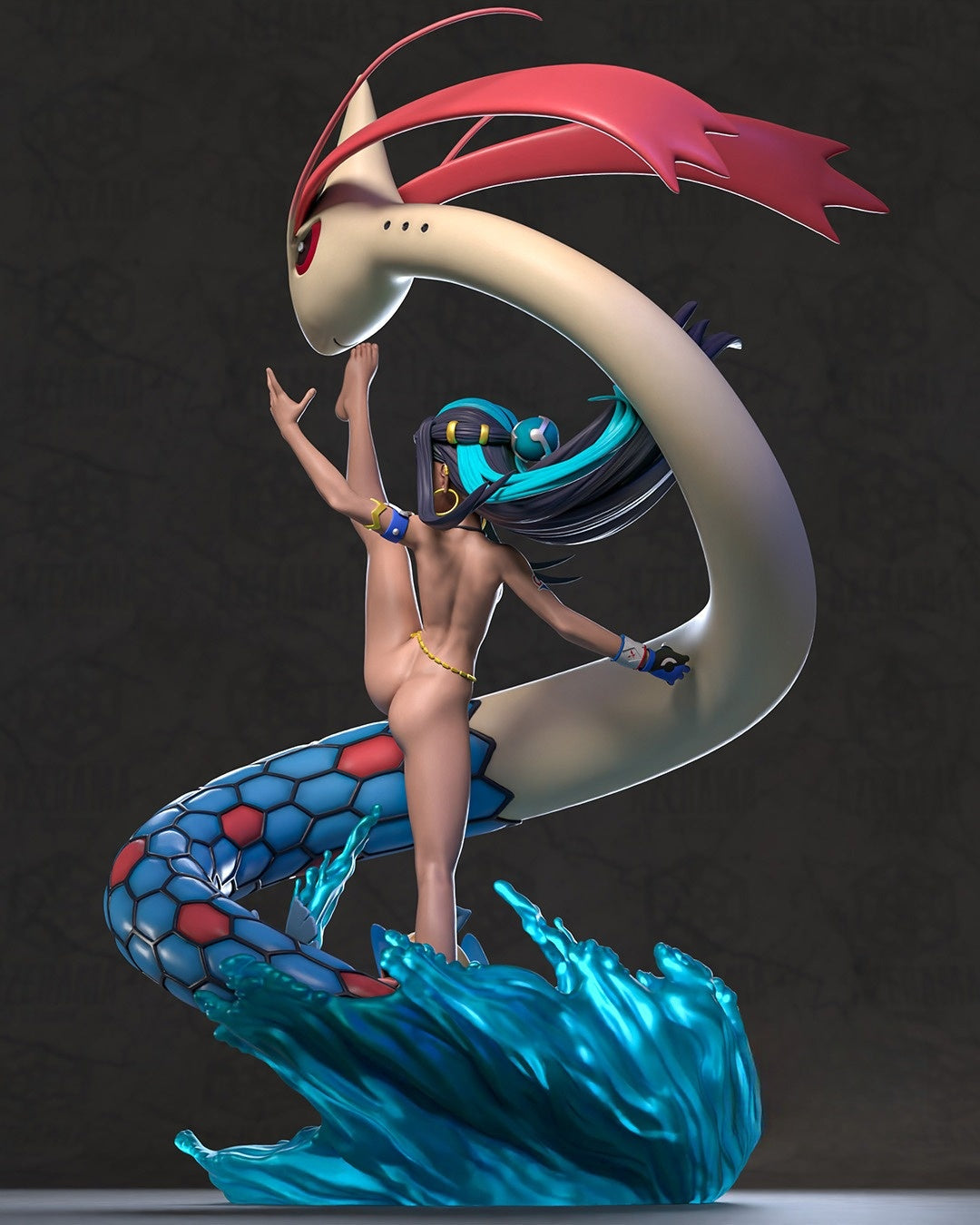 0248 Pokemon Nessa NSFW - STL 3D Print Files