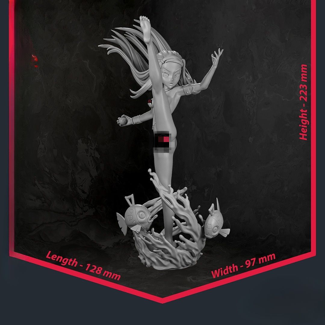 0248 Pokemon Nessa NSFW - STL 3D Print Files