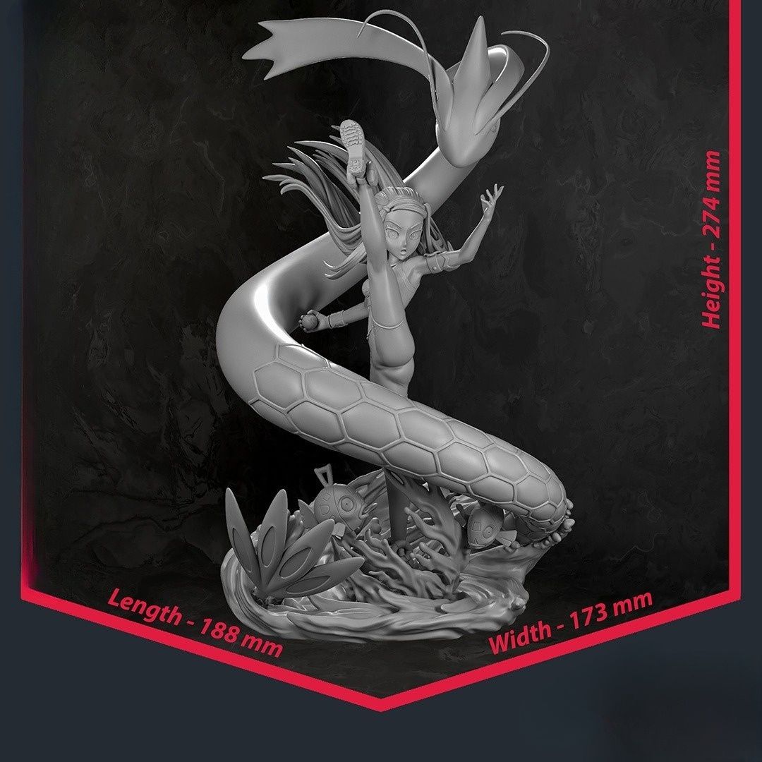 0247 PokemonNessa - STL 3D Print Files