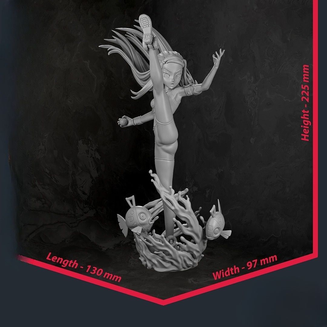 0247 PokemonNessa - STL 3D Print Files