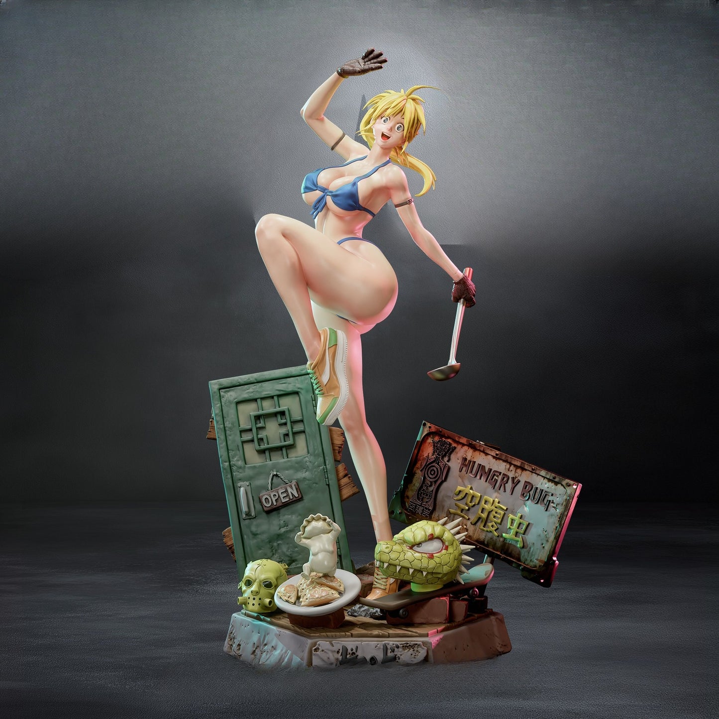 1313 Nikaido_Dorohedoro NSFW - STL 3D Print Files