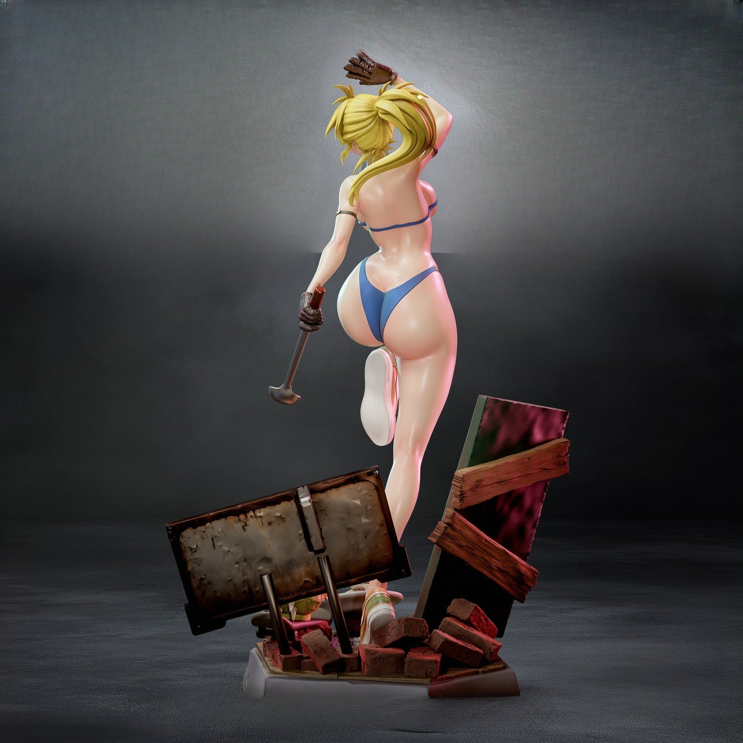 1313 Nikaido_Dorohedoro NSFW - STL 3D Print Files