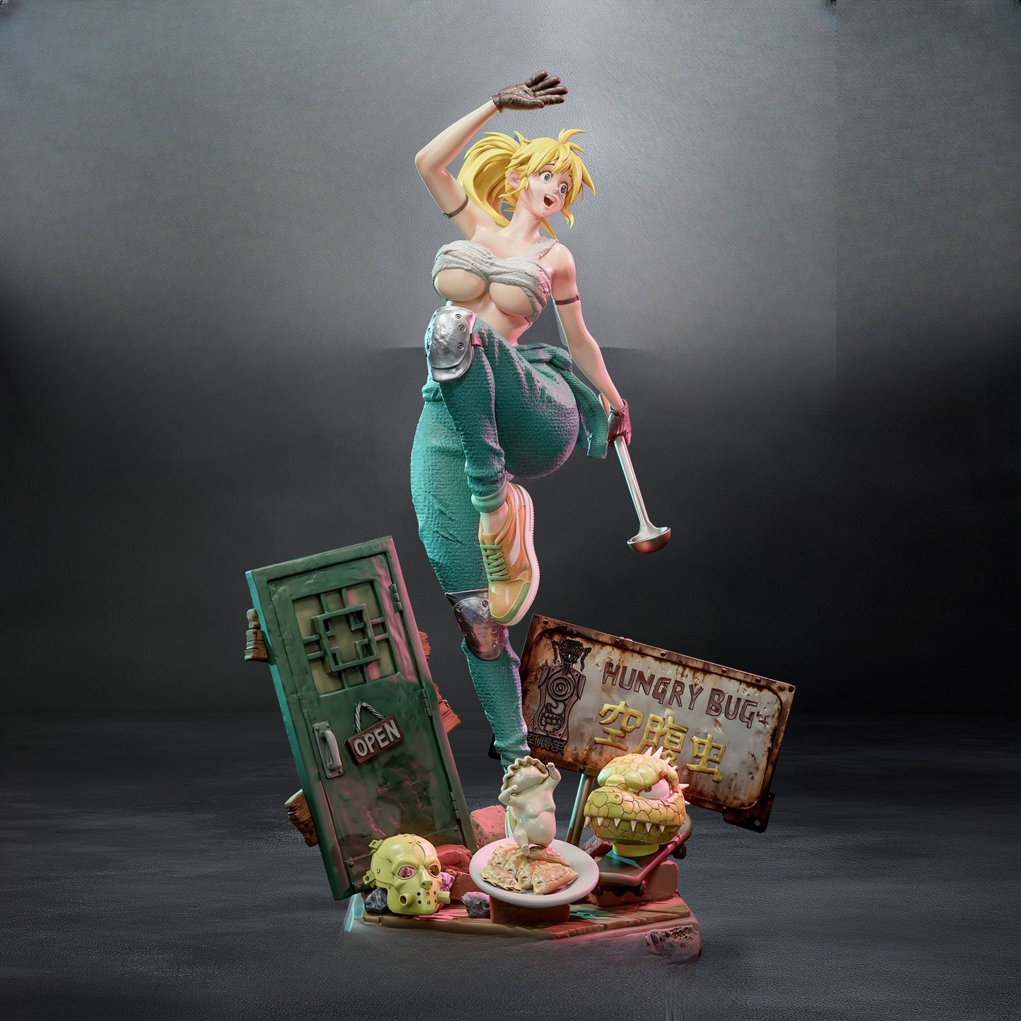 1313 Nikaido_Dorohedoro NSFW - STL 3D Print Files