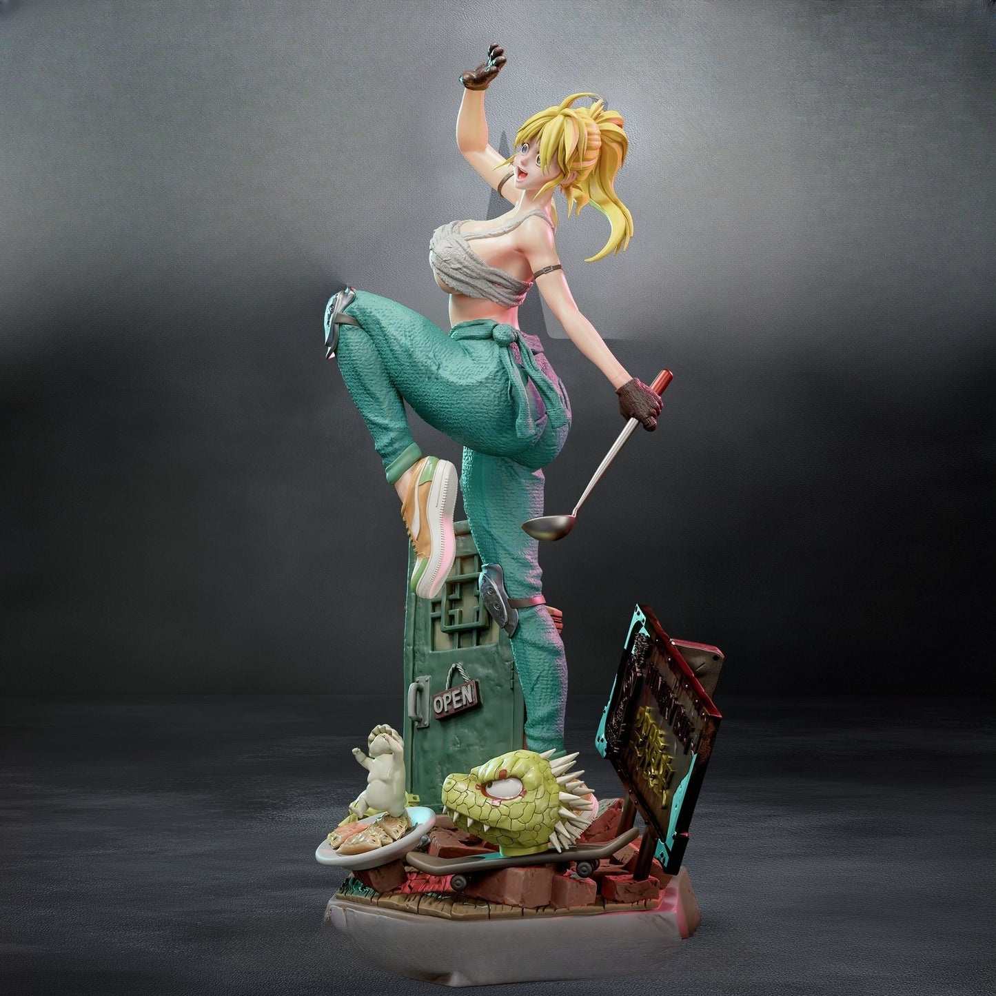 1313 Nikaido_Dorohedoro NSFW - STL 3D Print Files