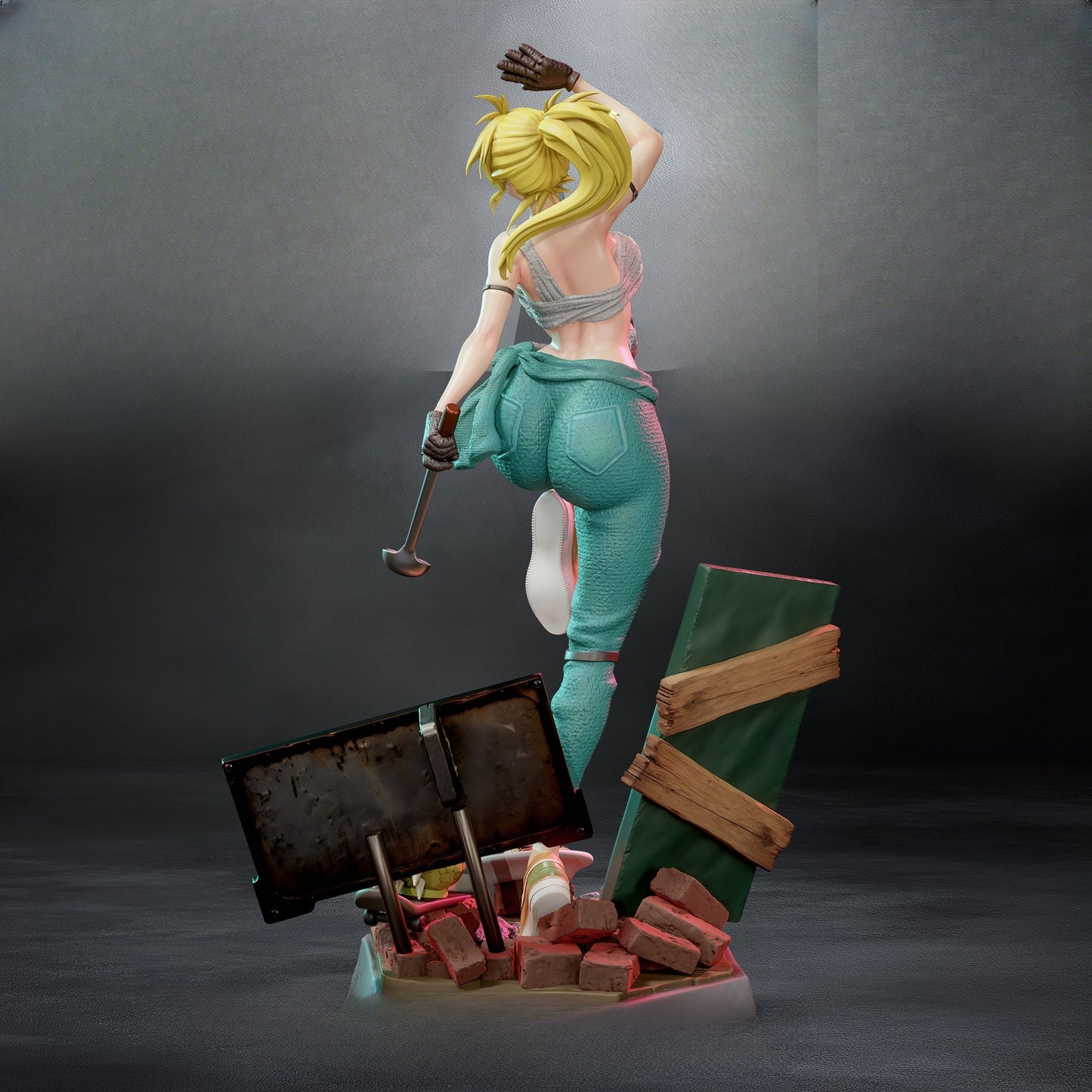 1313 Nikaido_Dorohedoro NSFW - STL 3D Print Files