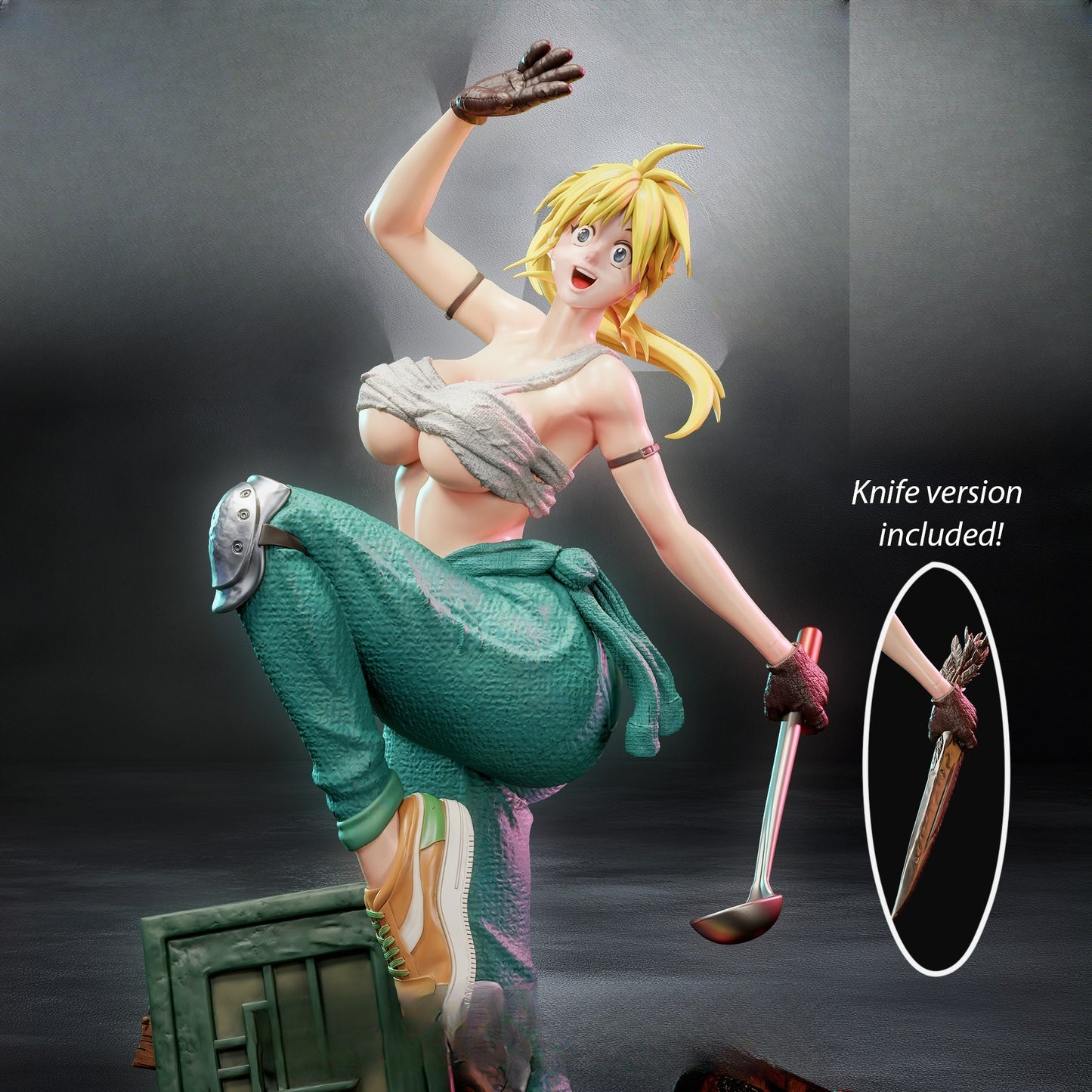 1313 Nikaido_Dorohedoro NSFW - STL 3D Print Files