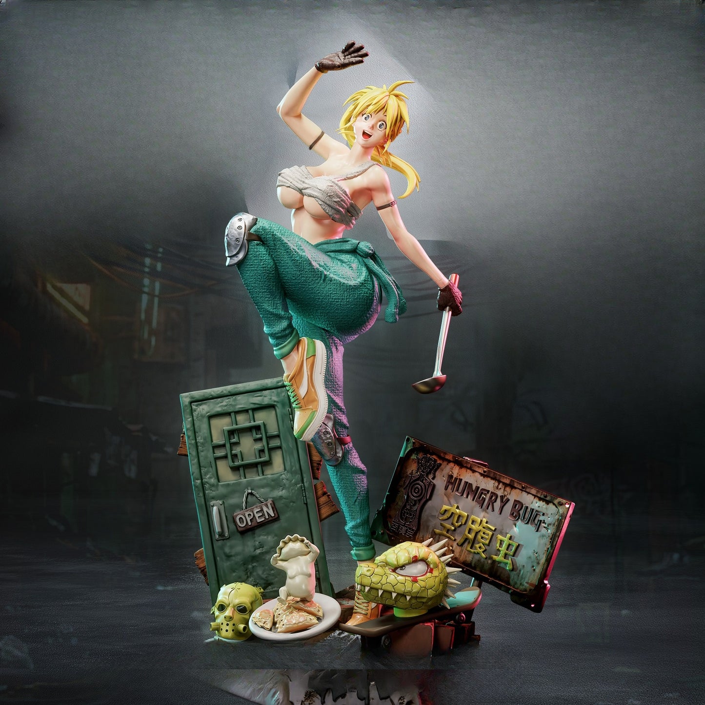 1313 Nikaido_Dorohedoro NSFW - STL 3D Print Files