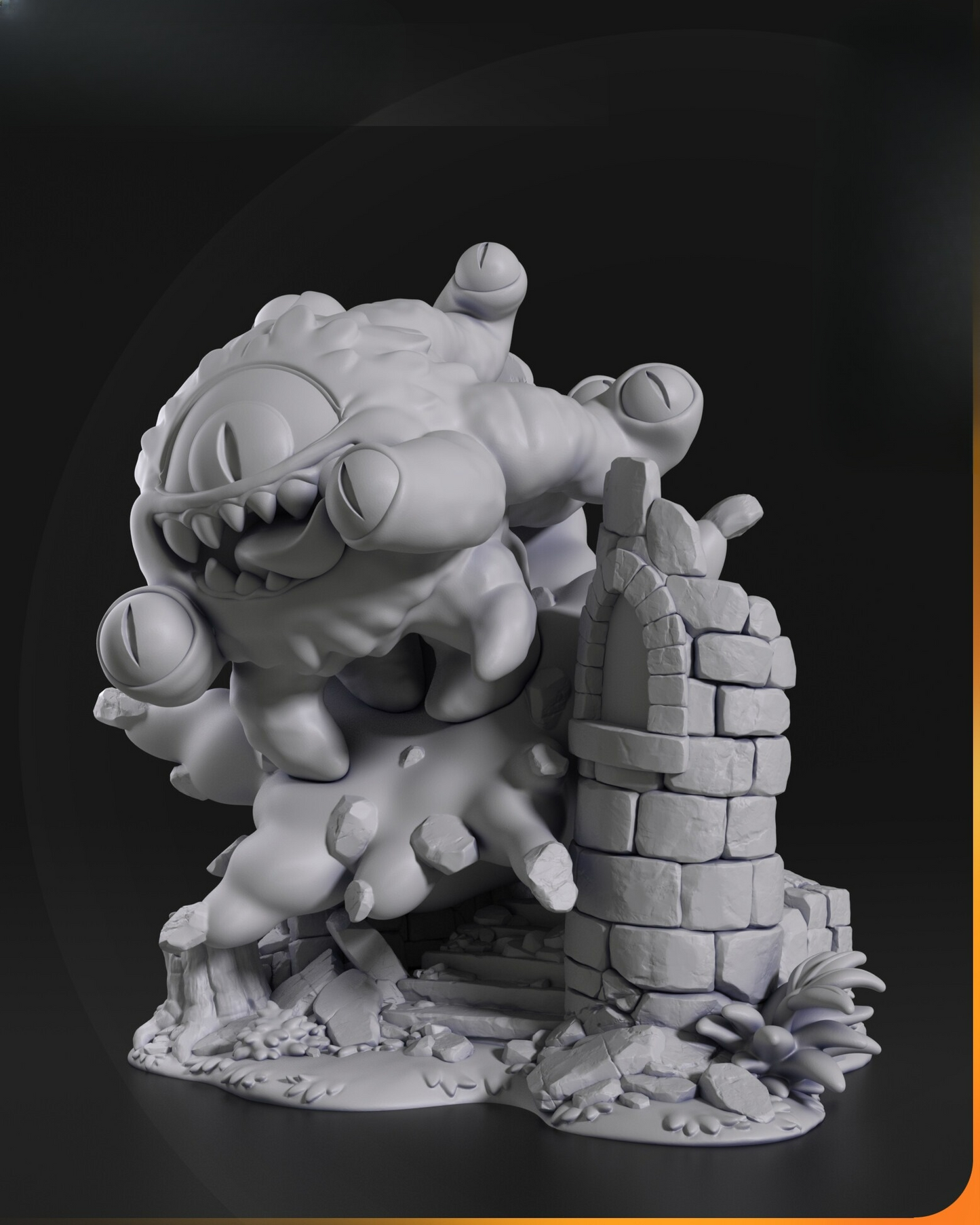 0047 Beholder - STL 3D Print Files