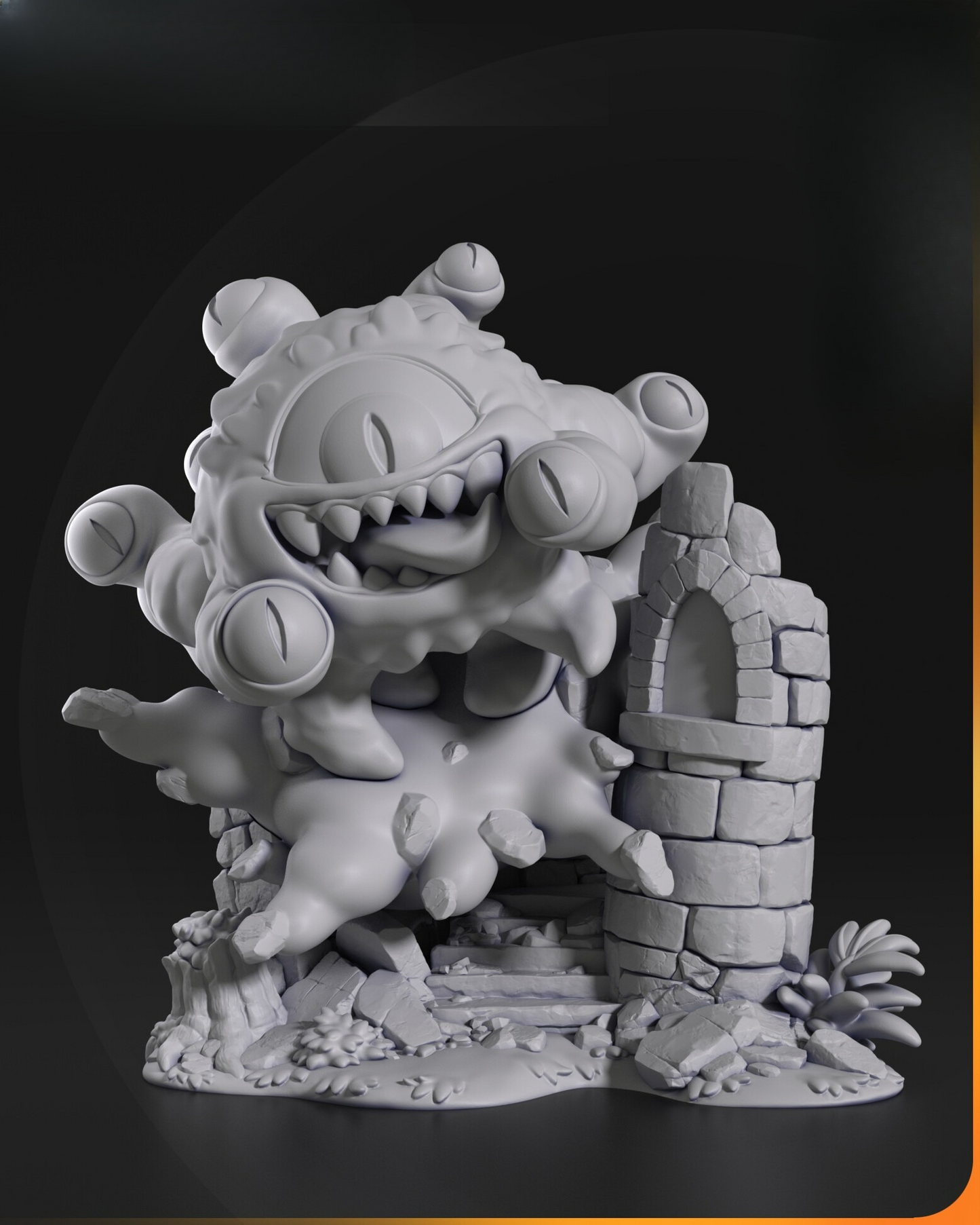 0047 Beholder - STL 3D Print Files
