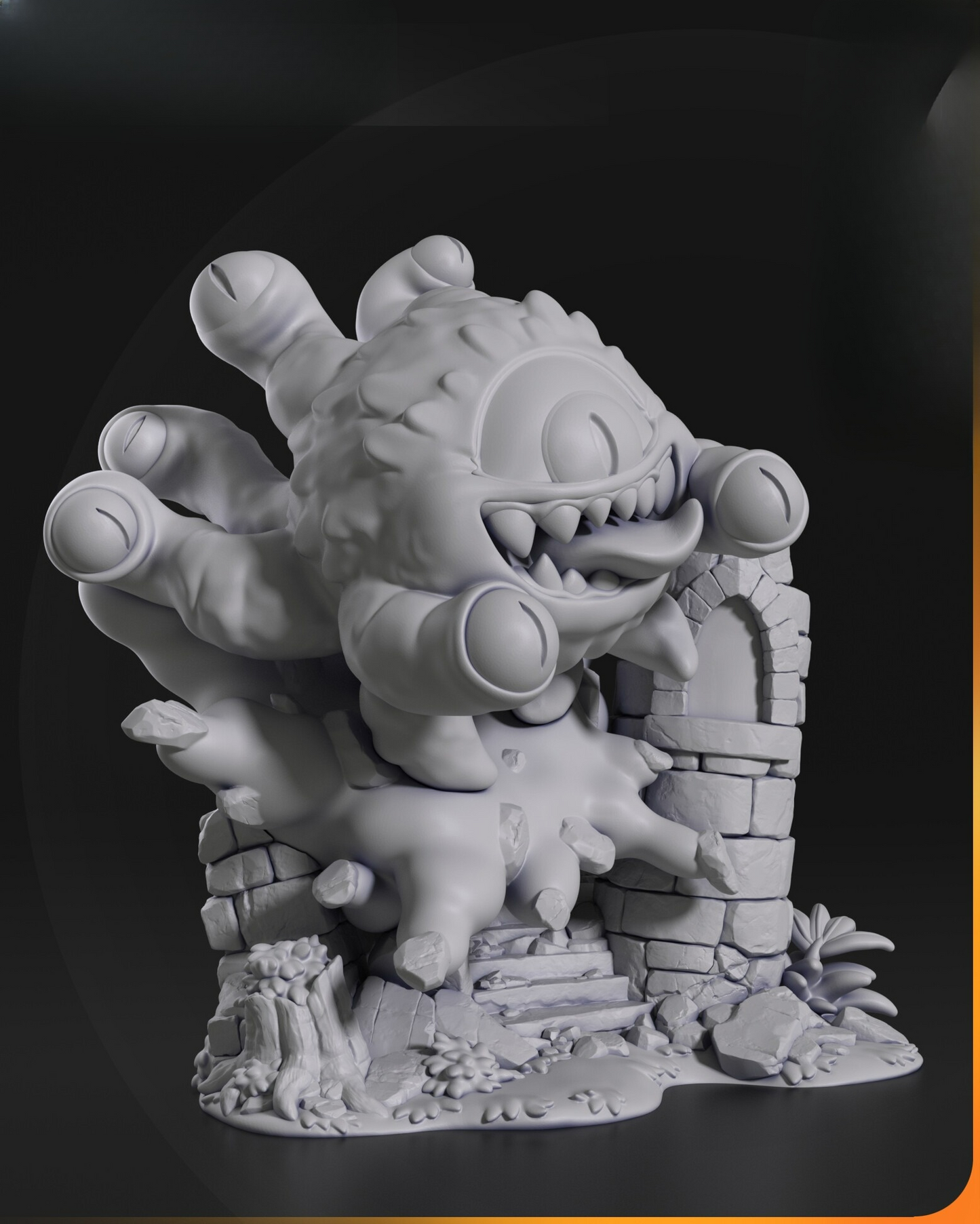 0047 Beholder - STL 3D Print Files