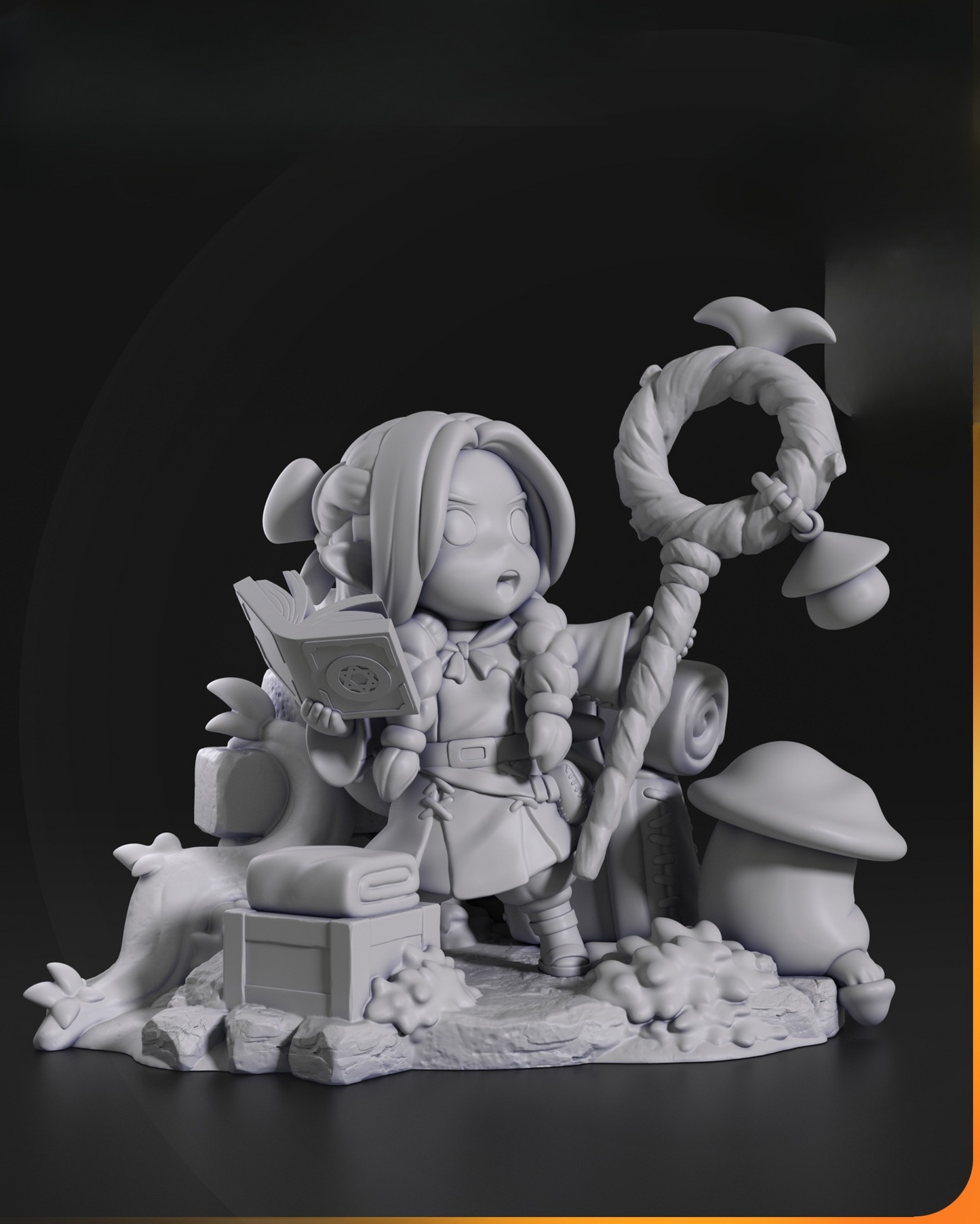 0062 Chibi Marcille - STL 3D Print Files