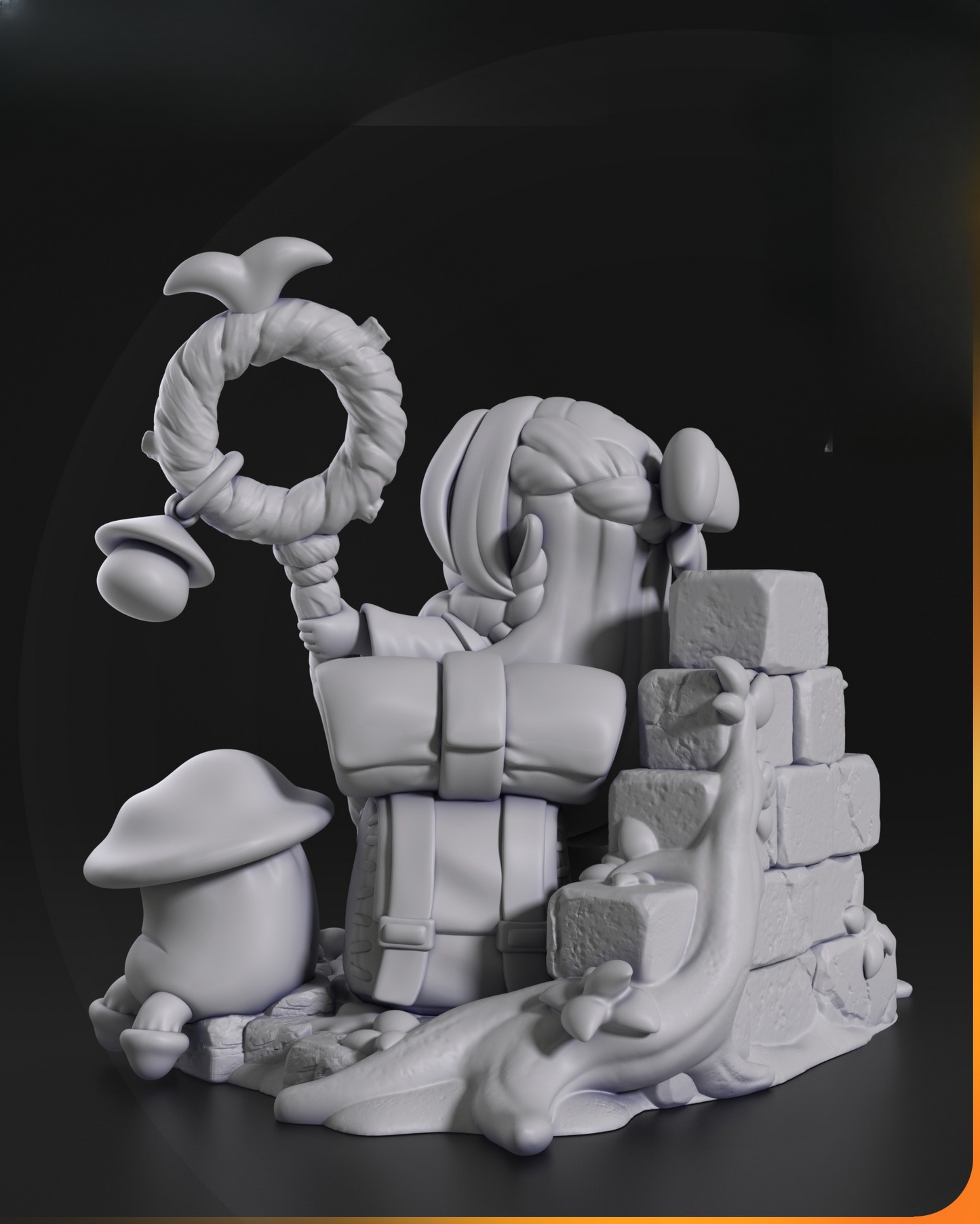 0062 Chibi Marcille - STL 3D Print Files