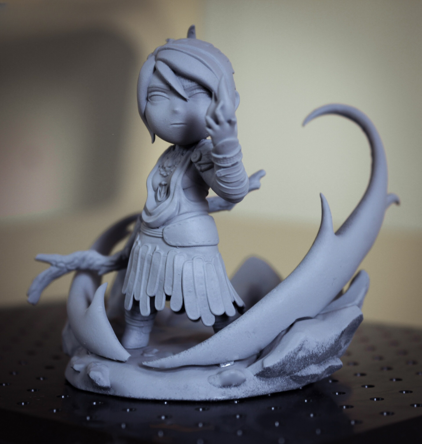 0042 Morrigan Dragon Age - STL 3D Print Files