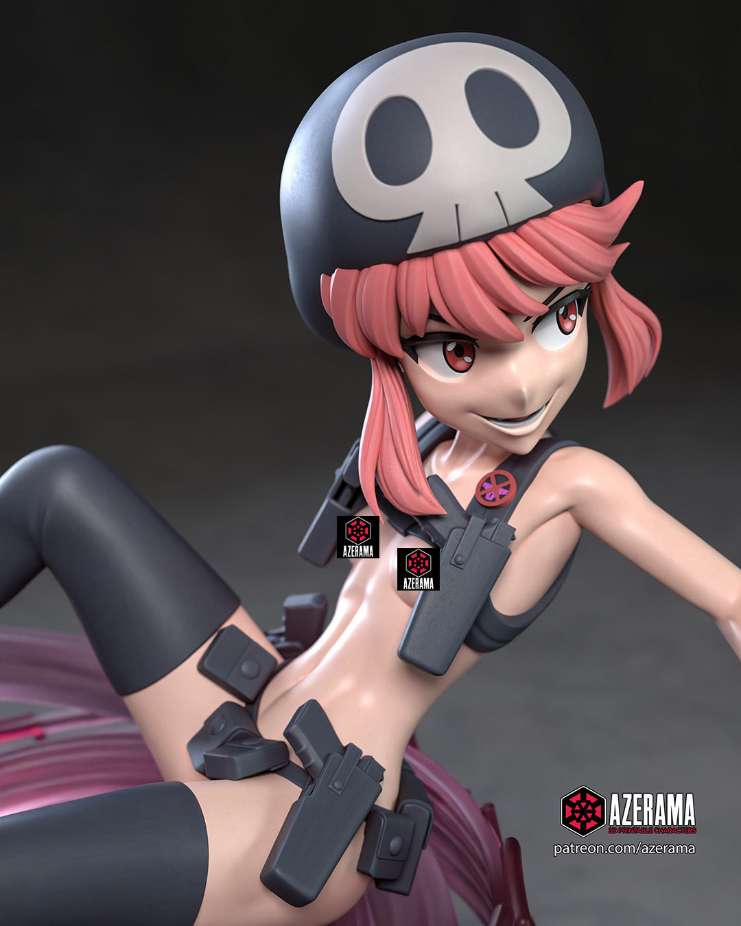 1866 Nonon Jakuzure_Kill la Kill NSFW - STL 3D Print Files