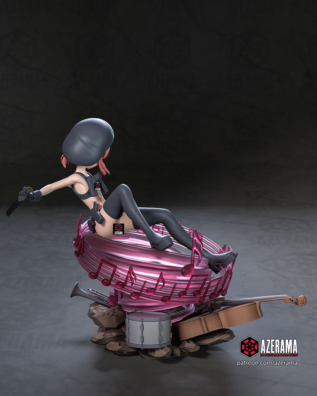 1866 Nonon Jakuzure_Kill la Kill NSFW - STL 3D Print Files