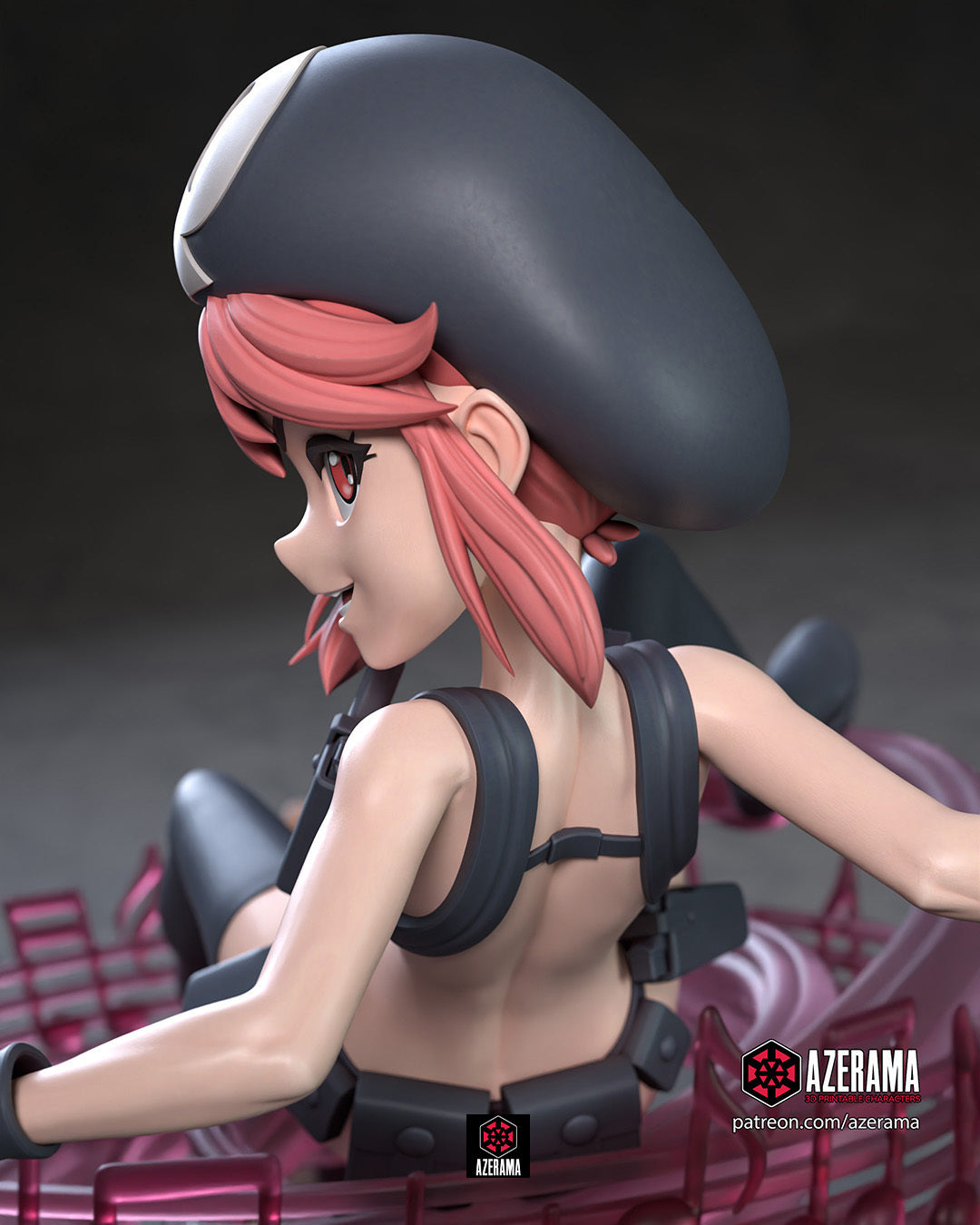 1866 Nonon Jakuzure_Kill la Kill NSFW - STL 3D Print Files