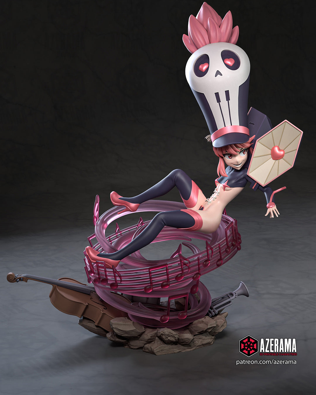 1866 Nonon Jakuzure_Kill la Kill NSFW - STL 3D Print Files