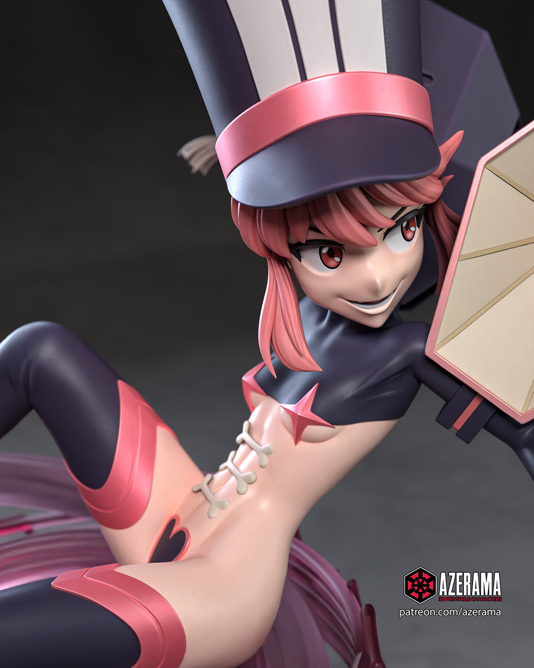 1866 Nonon Jakuzure_Kill la Kill NSFW - STL 3D Print Files
