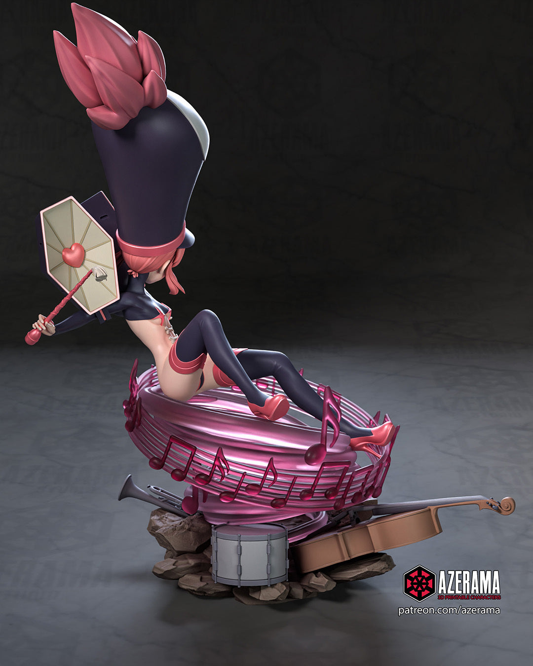 1866 Nonon Jakuzure_Kill la Kill NSFW - STL 3D Print Files