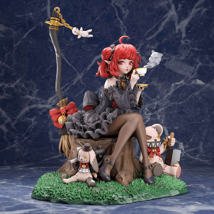 0784 Black Maiden Enchantress - Dungeon & Fighter - STL 3D Print Files