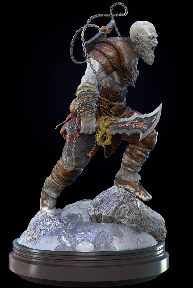 0648 Kratos - God Of War - STL 3D Print Files 3D print model