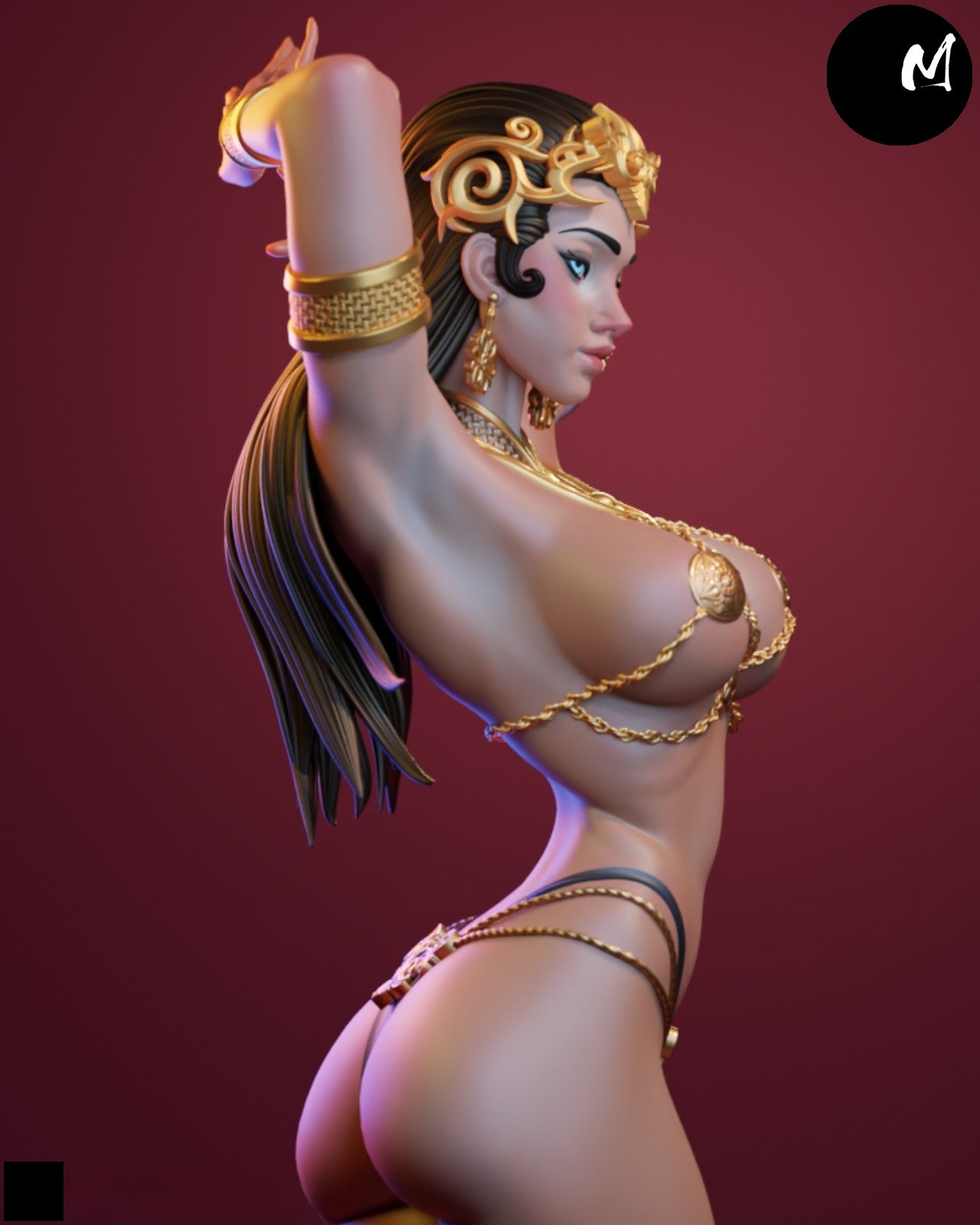 1625 Dejah Thoris_Edgar Rice Burroughs' Barsoom NSFW - STL 3D Print Files