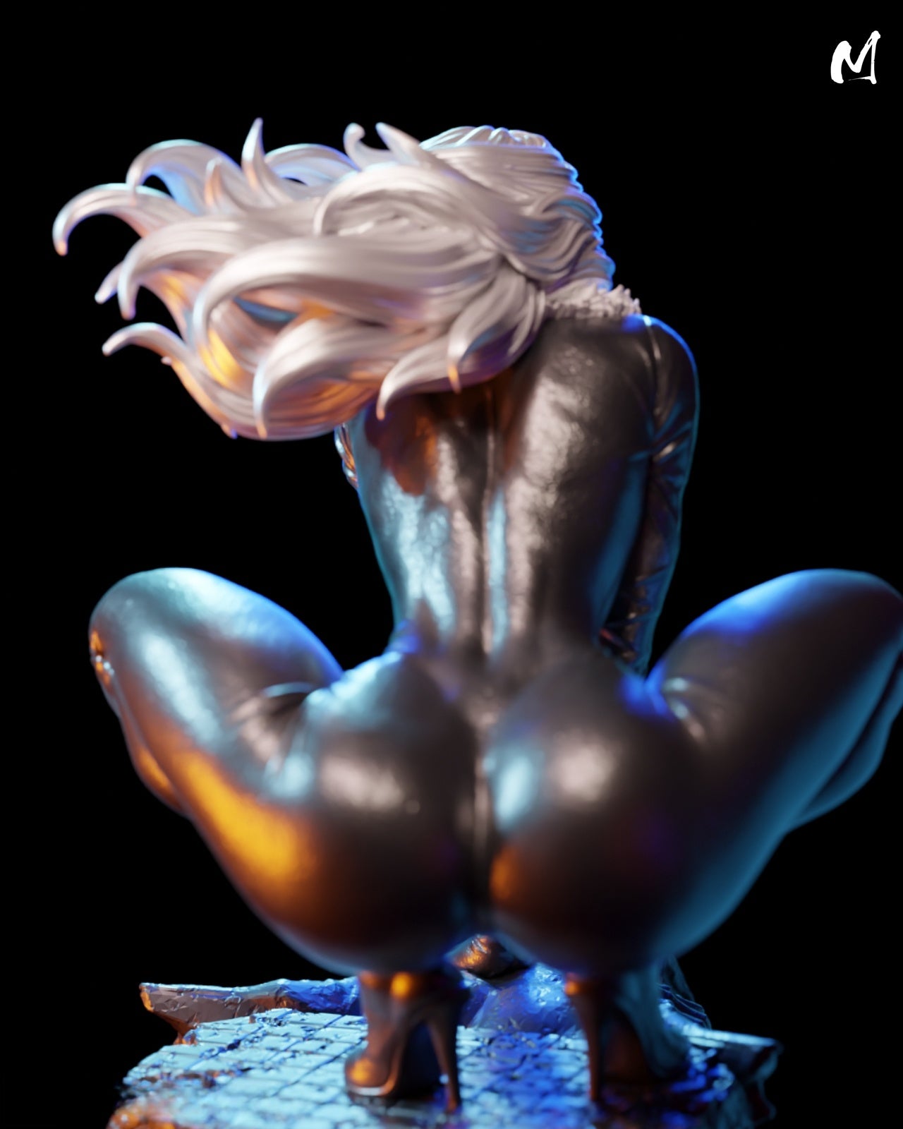 1612 Black Cat_Marvel Comics - STL 3D Print Files