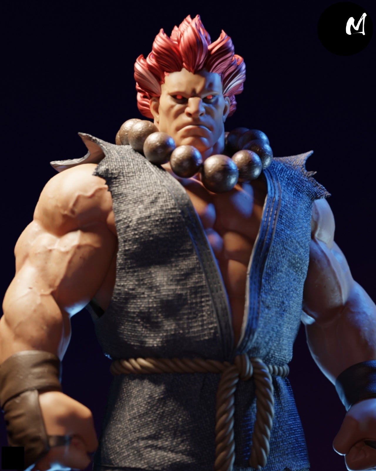 1620 Akuma_Street Fighter - STL 3D Print Files