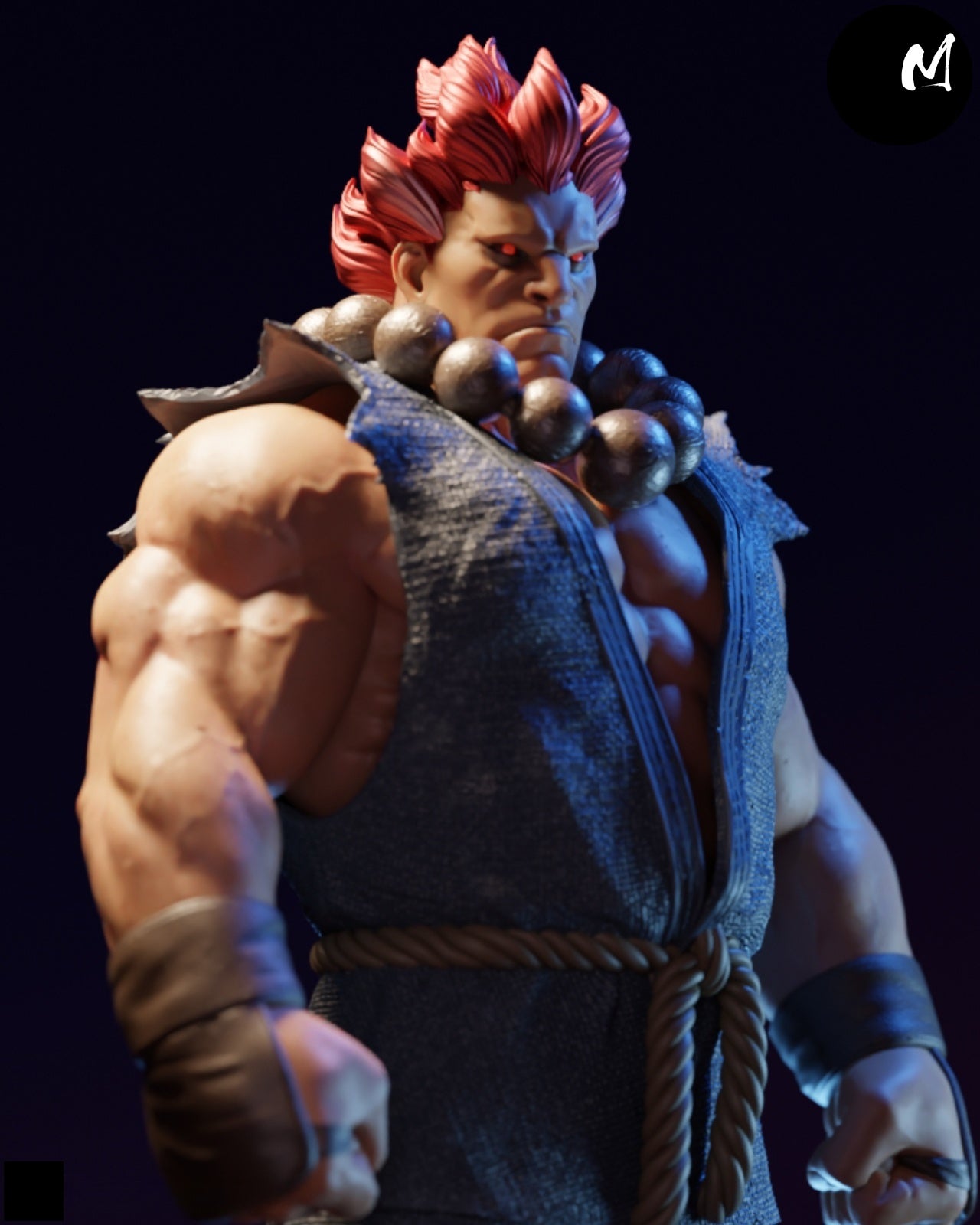 1620 Akuma_Street Fighter - STL 3D Print Files