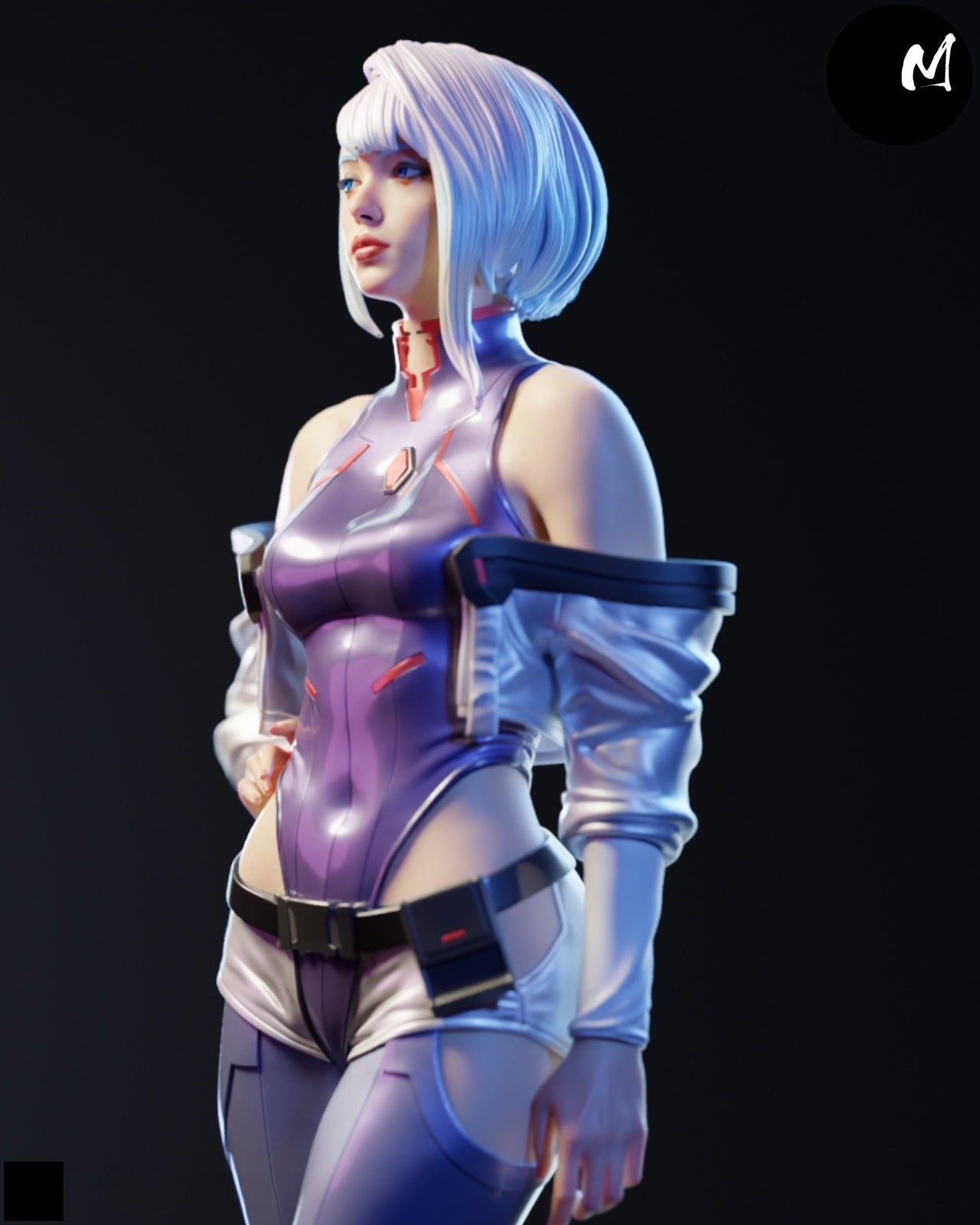 1621 Lucy_Cyberpunk Edgerunners NSFW - STL 3D Print Files