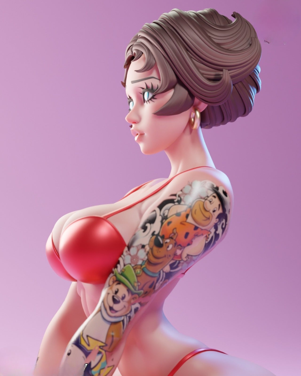 0991 Betty Boop Talkartoons NSFW - STL 3D Print Files