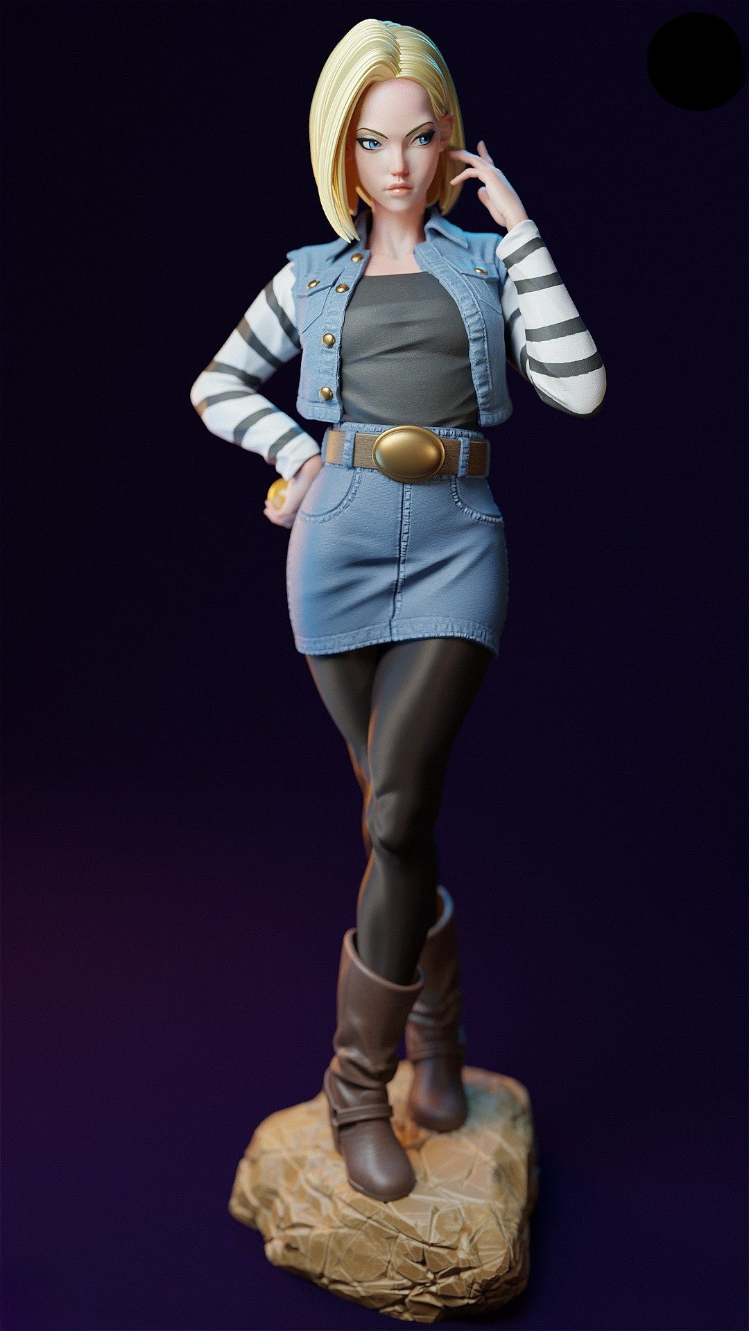 1019 Android 18_DragonBallZ - STL 3D Print Files