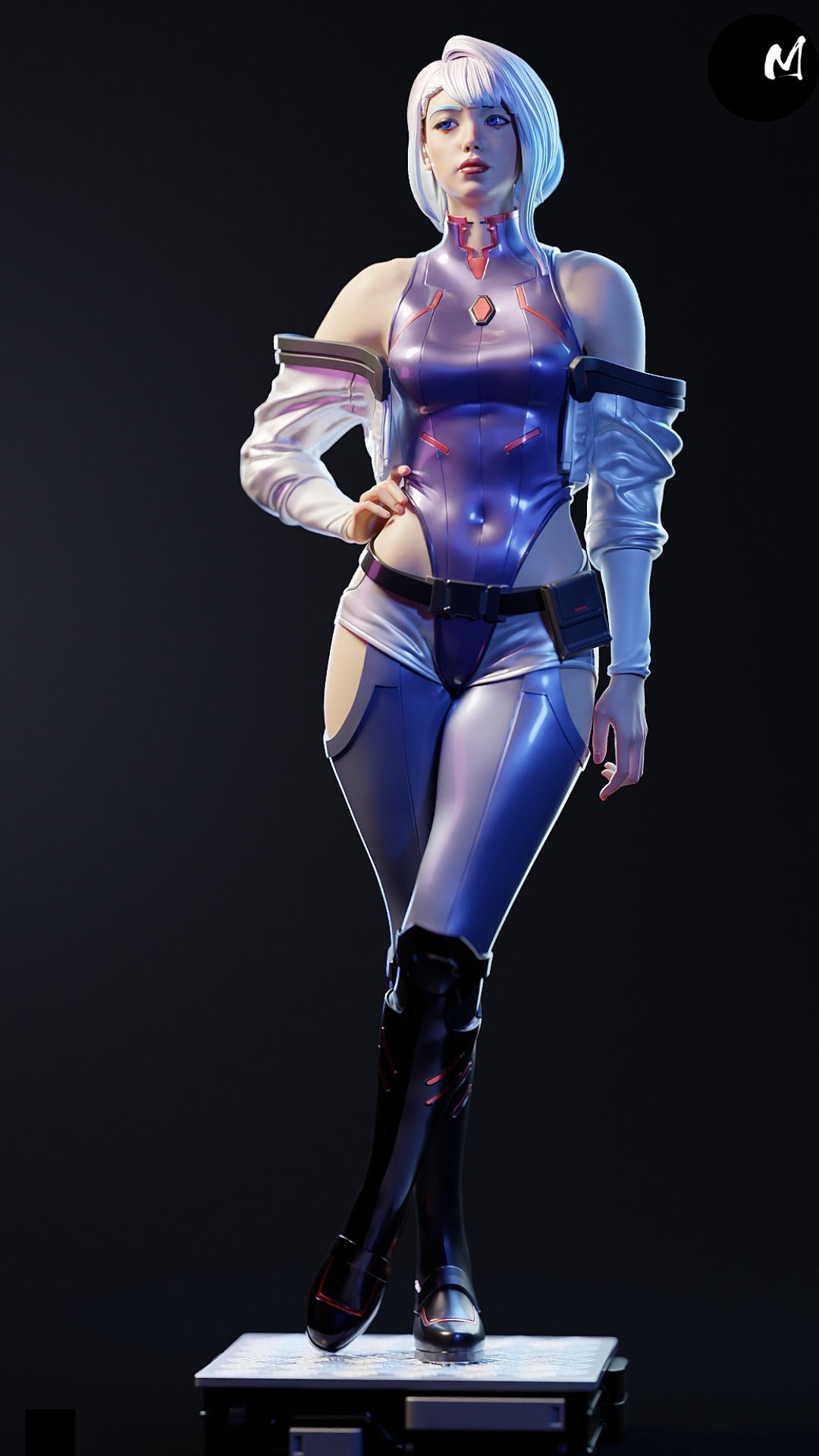 1621 Lucy_Cyberpunk Edgerunners NSFW - STL 3D Print Files