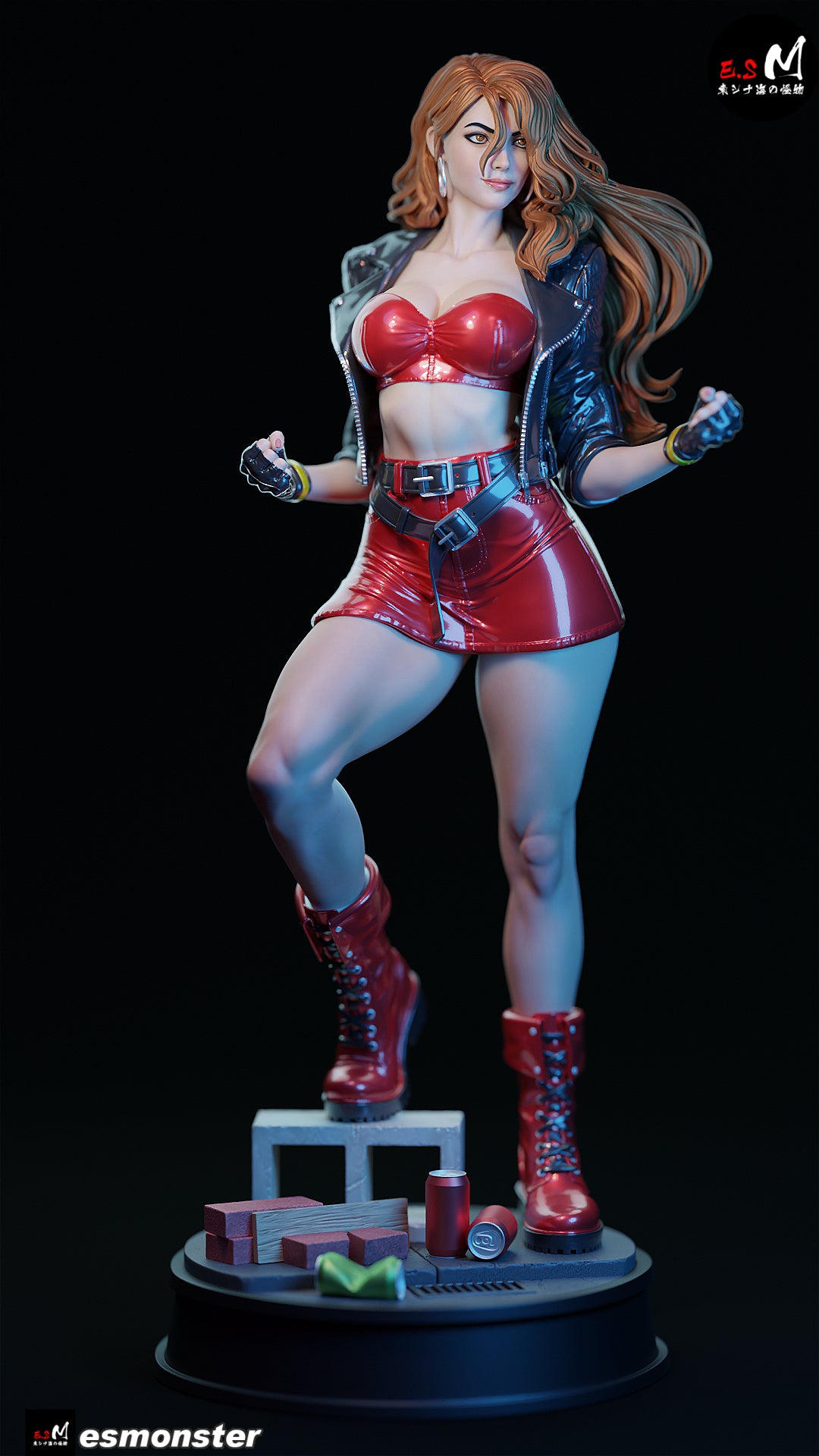 1914 Blaze Fielding_Streets of Rage NSFW - STL 3D Print Files