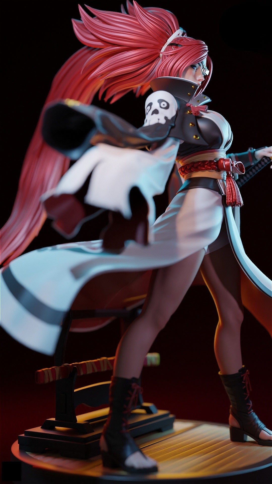 1099 Baiken_Guilty Gear NSFW - STL 3D Print Files
