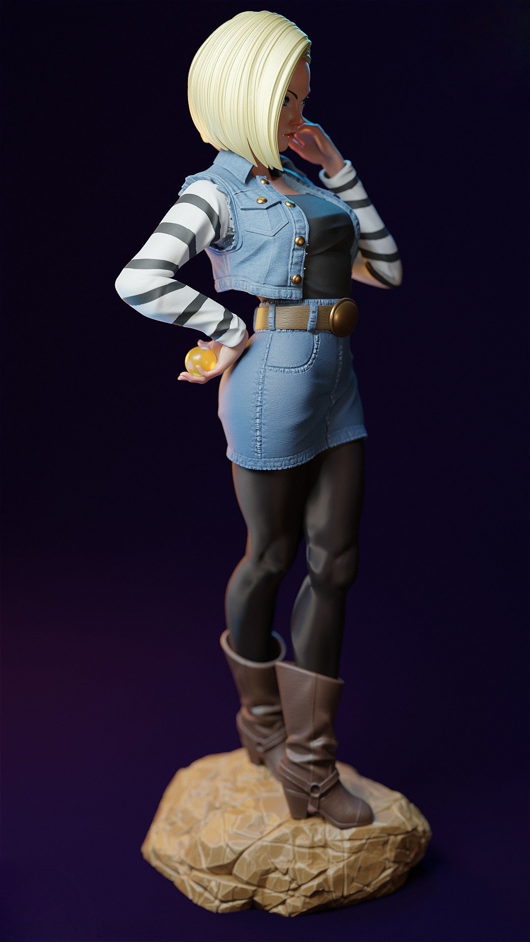 1019 Android 18_DragonBallZ - STL 3D Print Files
