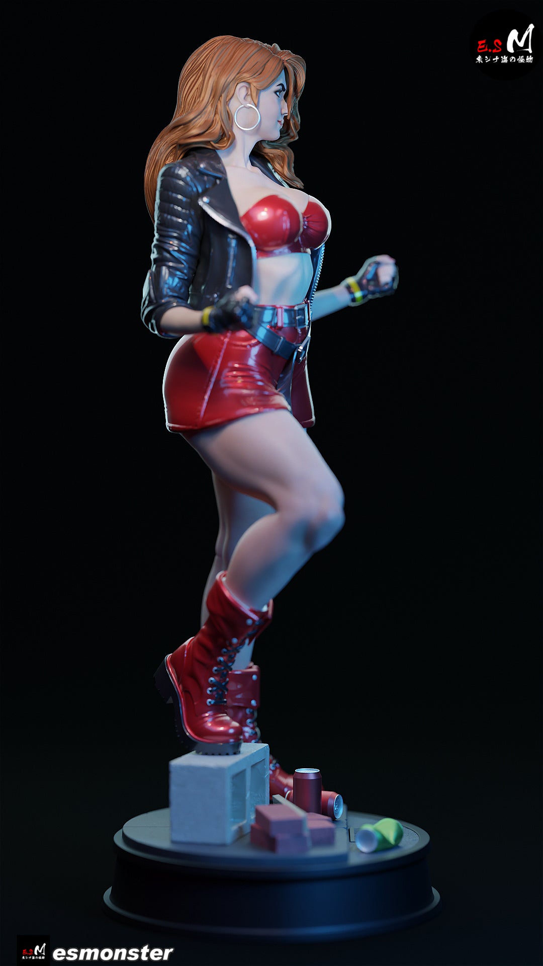 1914 Blaze Fielding_Streets of Rage NSFW - STL 3D Print Files