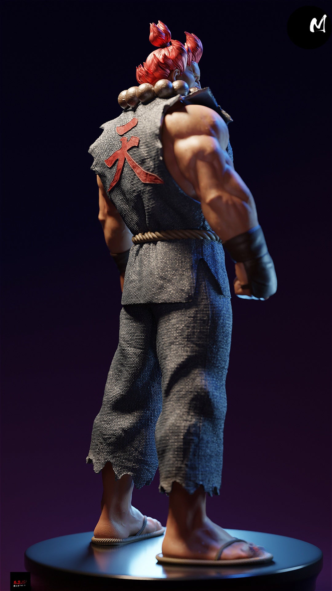 1620 Akuma_Street Fighter - STL 3D Print Files