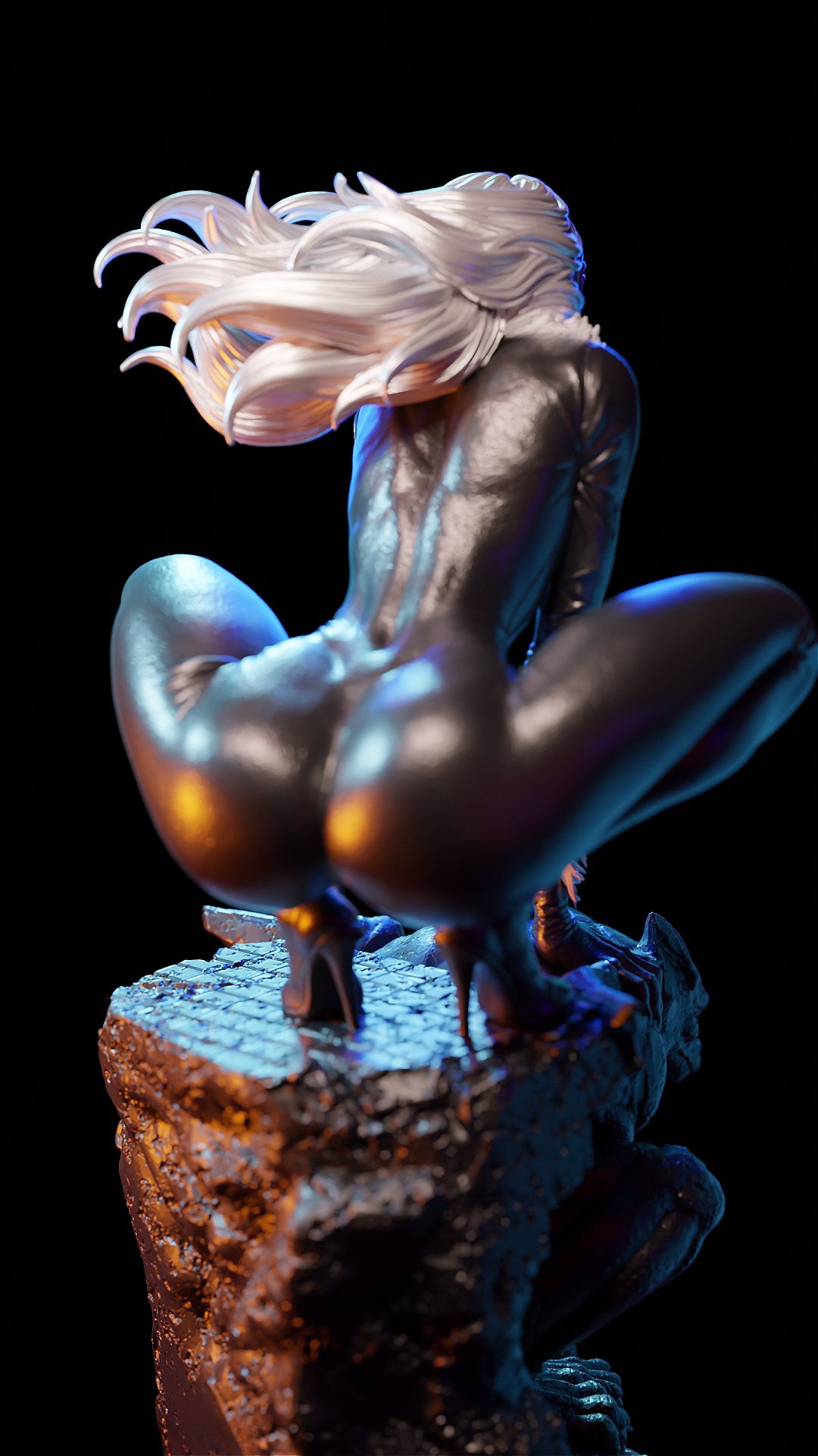 1612 Black Cat_Marvel Comics - STL 3D Print Files