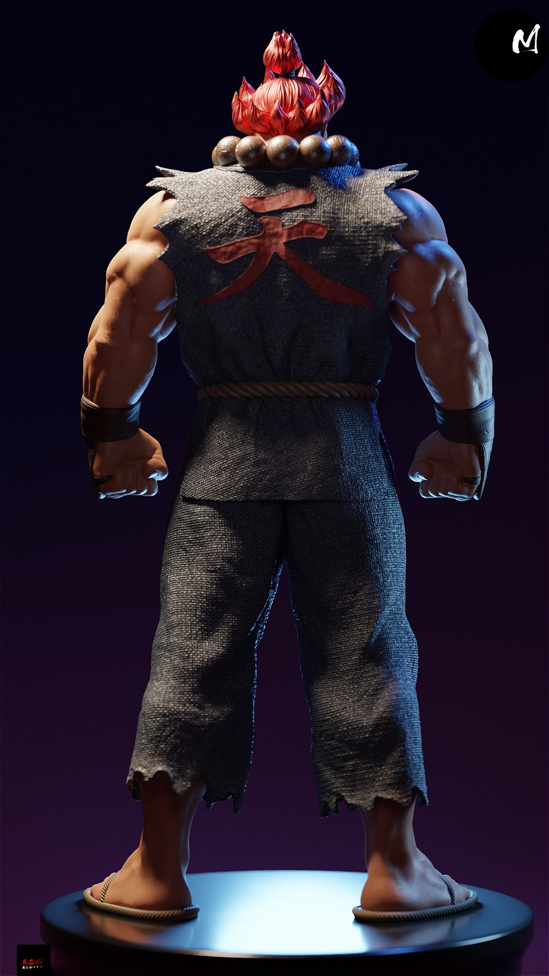 1620 Akuma_Street Fighter - STL 3D Print Files