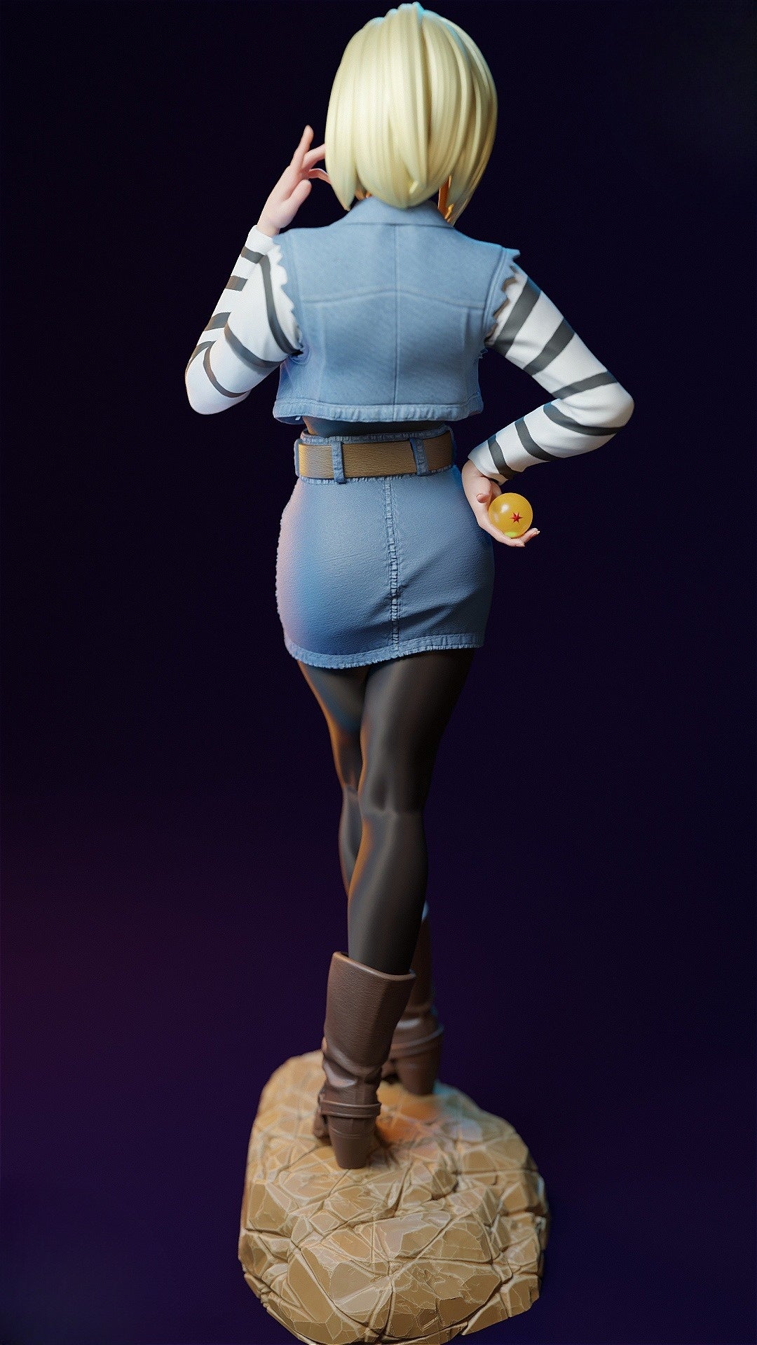 1019 Android 18_DragonBallZ - STL 3D Print Files