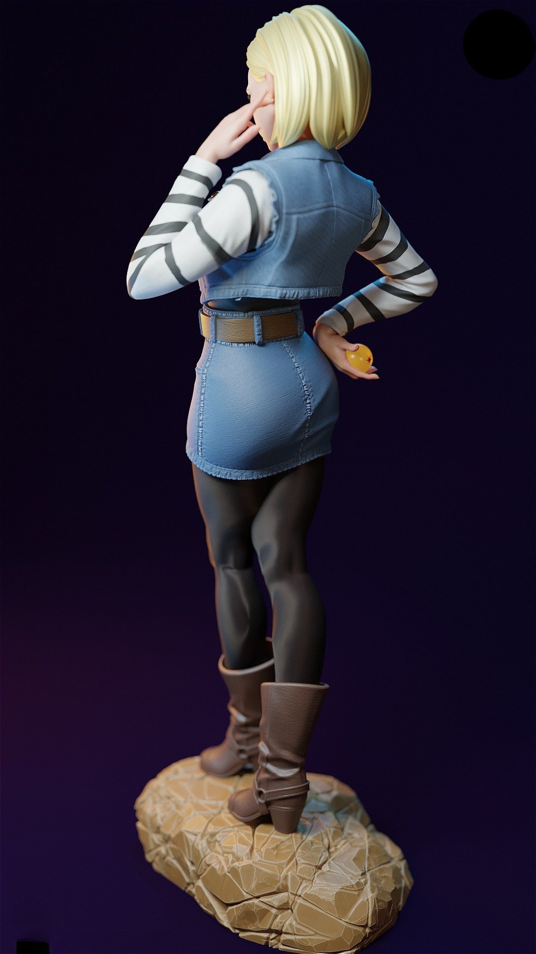 1019 Android 18_DragonBallZ - STL 3D Print Files
