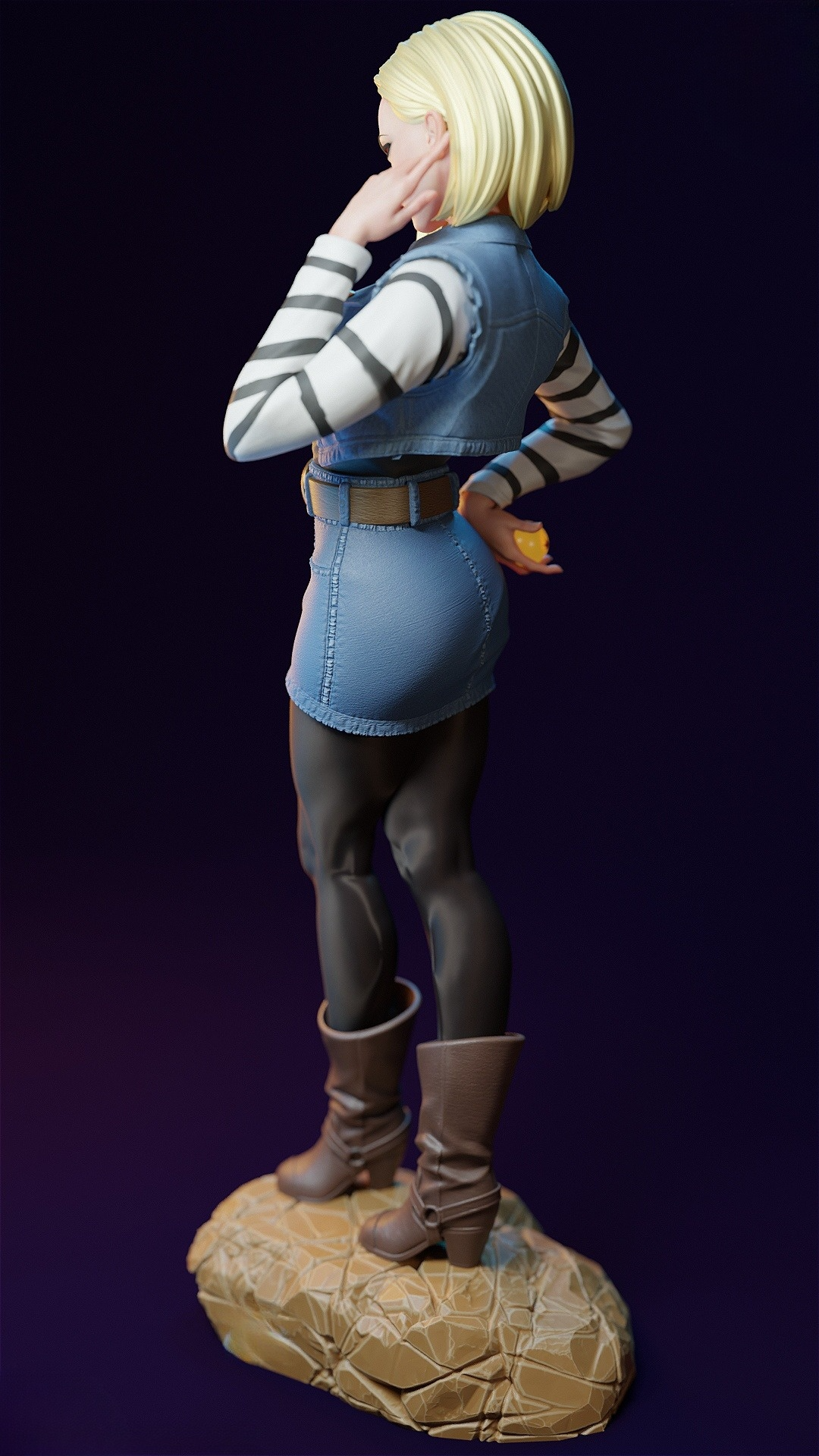 1019 Android 18_DragonBallZ - STL 3D Print Files