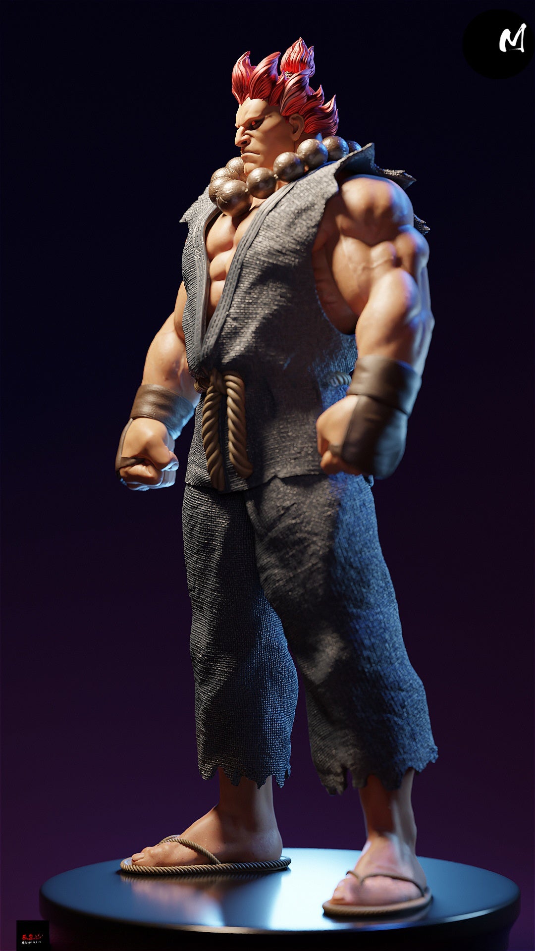 1620 Akuma_Street Fighter - STL 3D Print Files