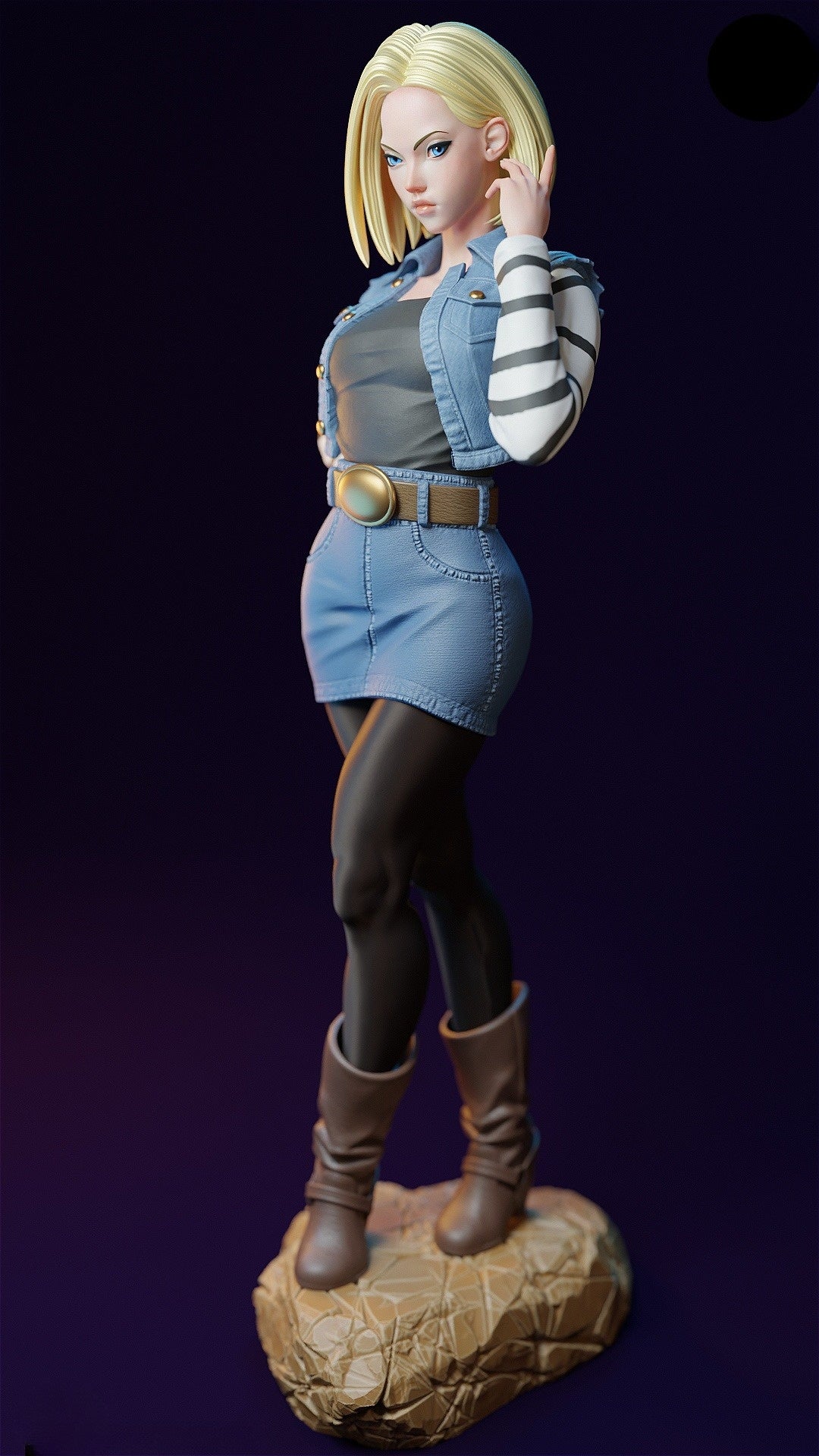 1019 Android 18_DragonBallZ - STL 3D Print Files