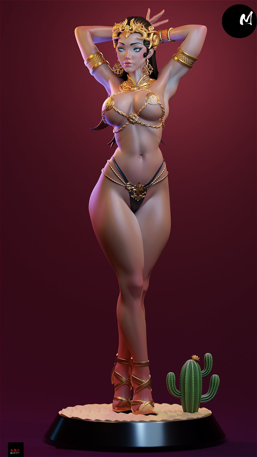 1625 Dejah Thoris_Edgar Rice Burroughs' Barsoom NSFW - STL 3D Print Files