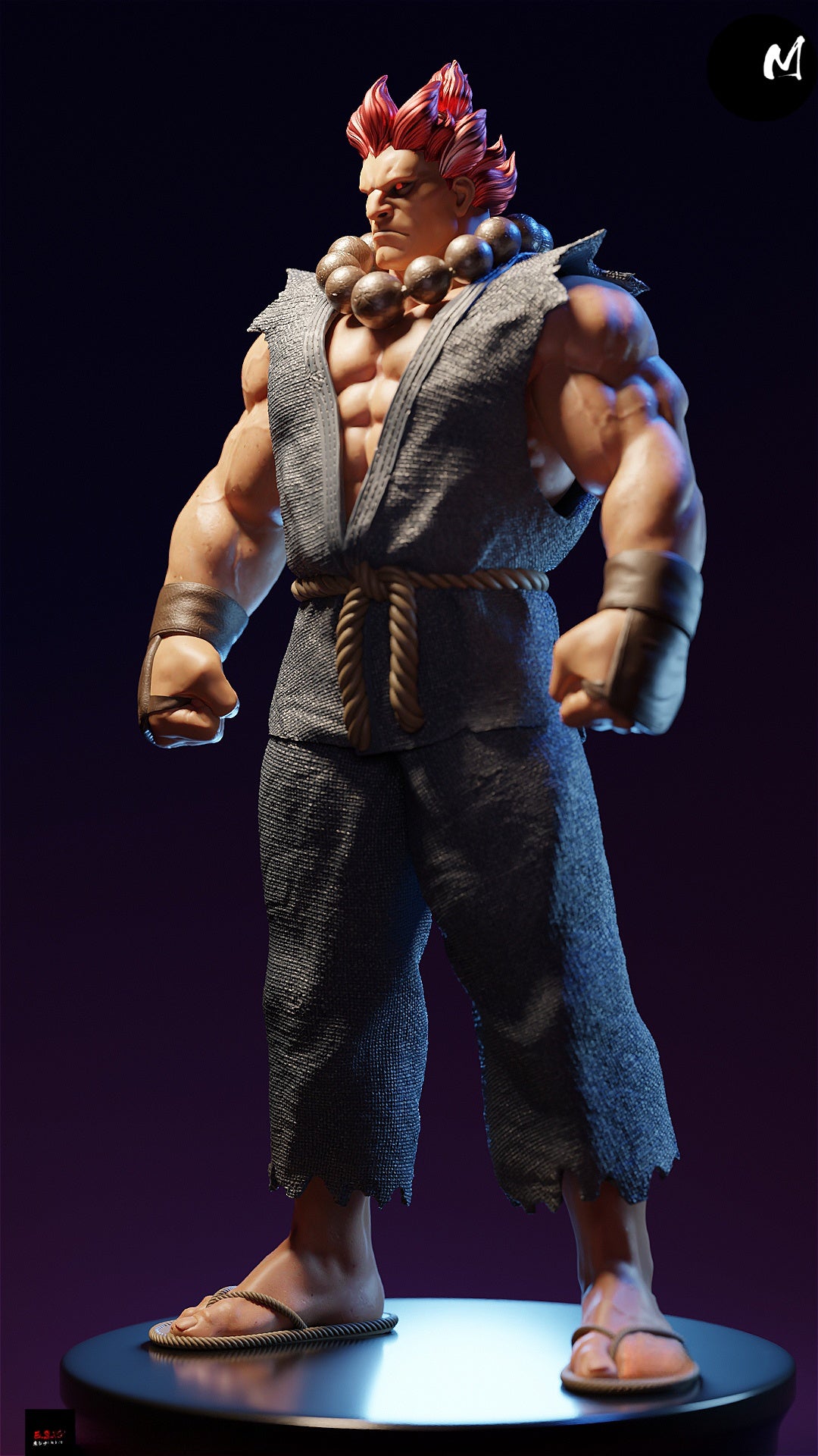1620 Akuma_Street Fighter - STL 3D Print Files